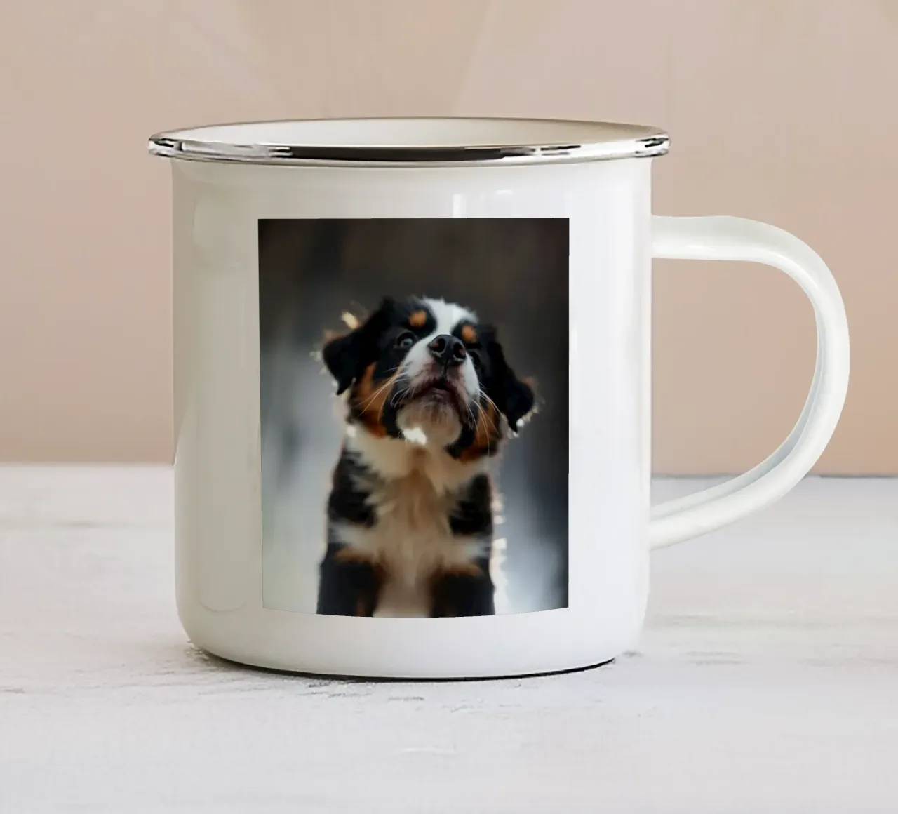 cuccioli carini #117 tazza in smalto da Yumis.Beargang.and.Me
