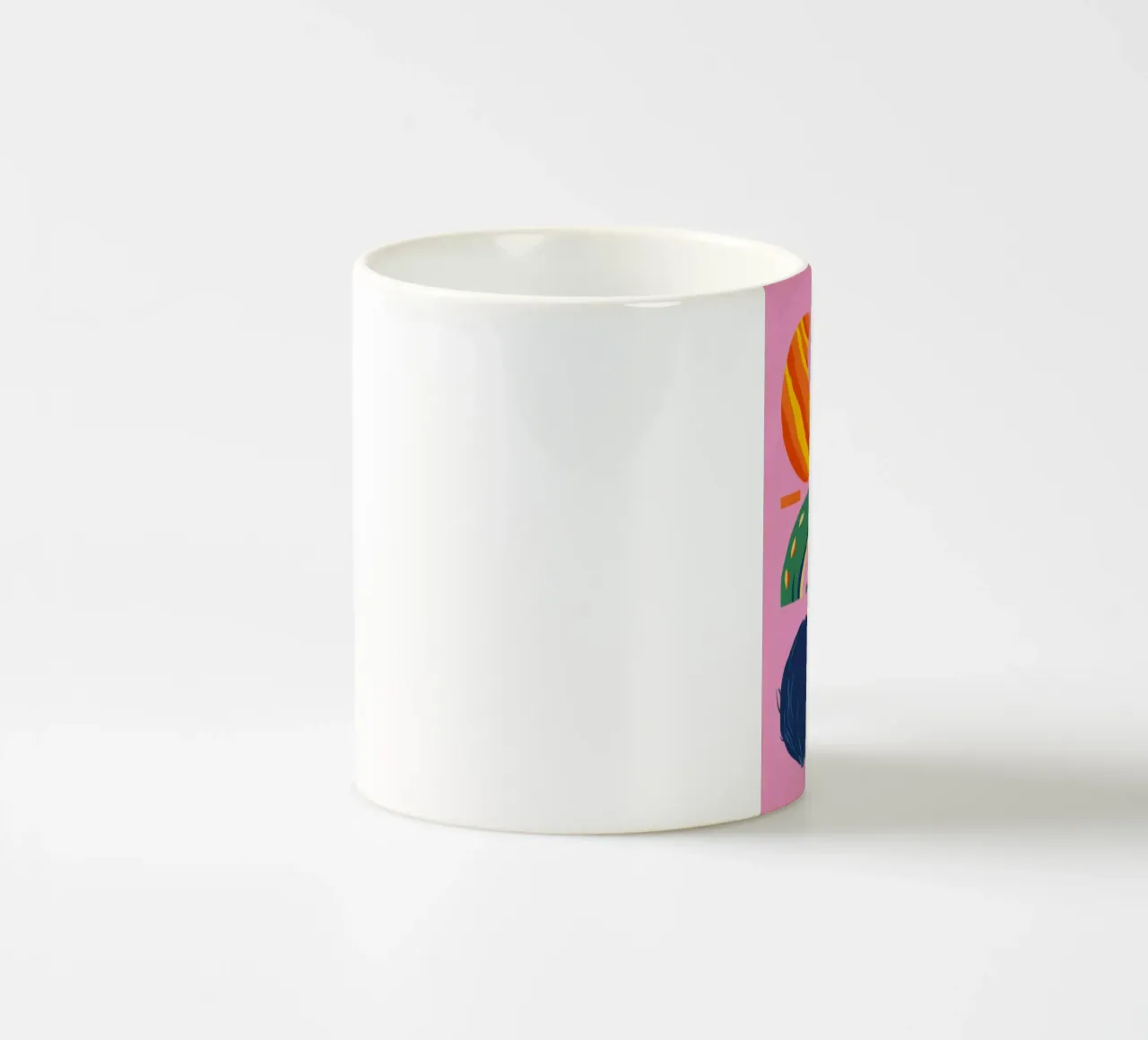 Medley di frutta Pop Art tazza in ceramica da Ember Stone