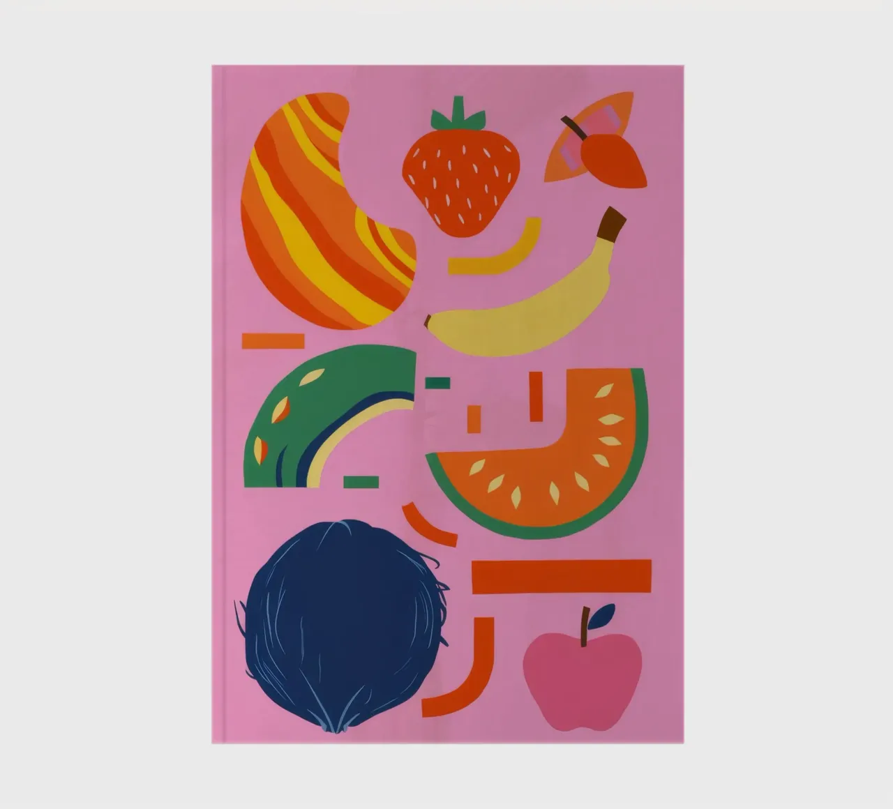 Pop Art Fruit Medley notitieboek van Ember Stone