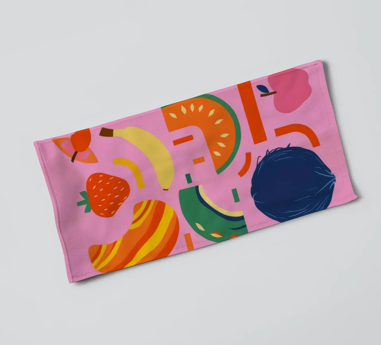Medley di frutta Pop Art asciugamano da bagno da Ember Stone