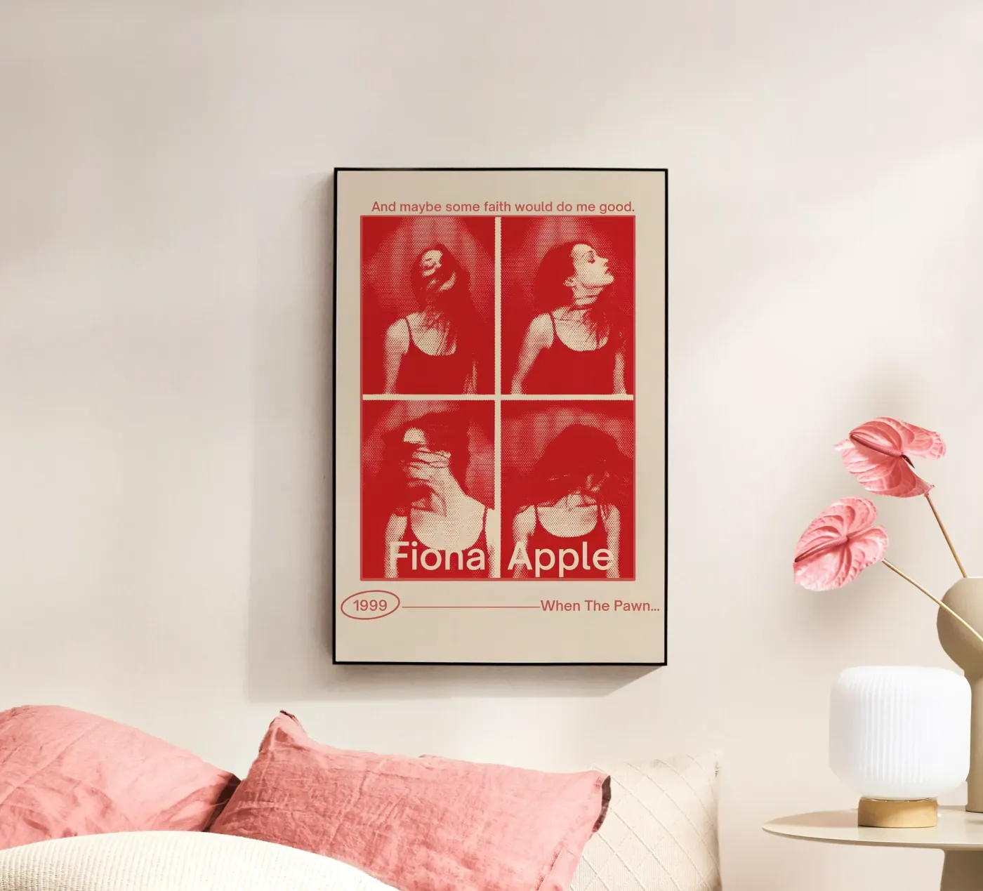 Fiona Apple acryl van Attaboy Dsgn