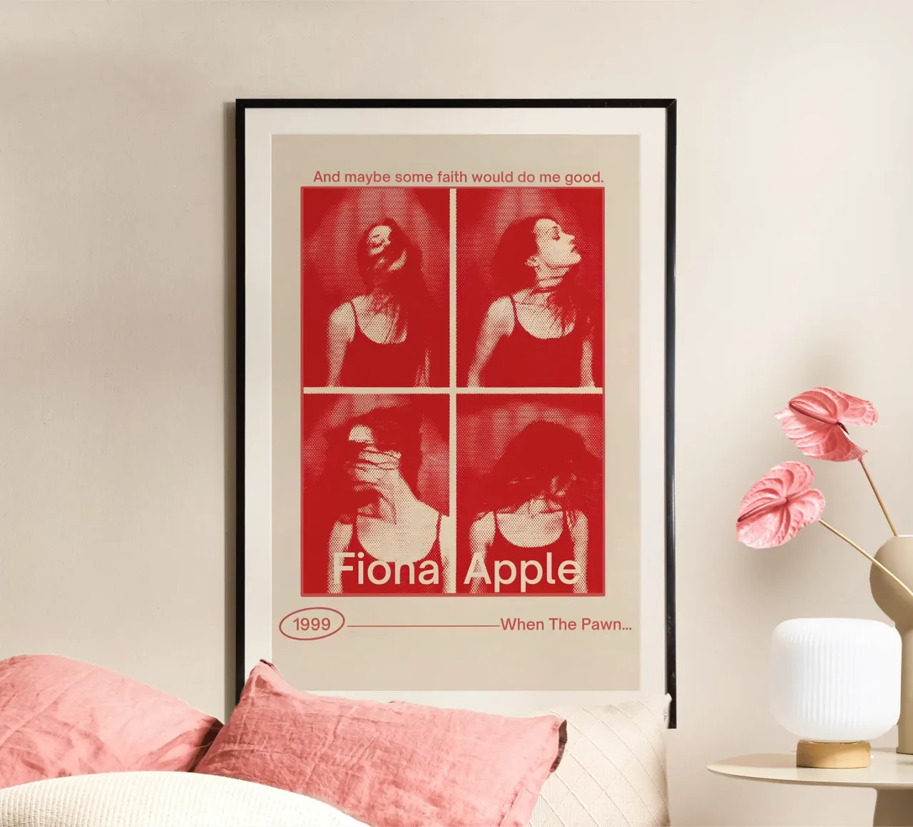 Fiona Apple poster da Attaboy Dsgn