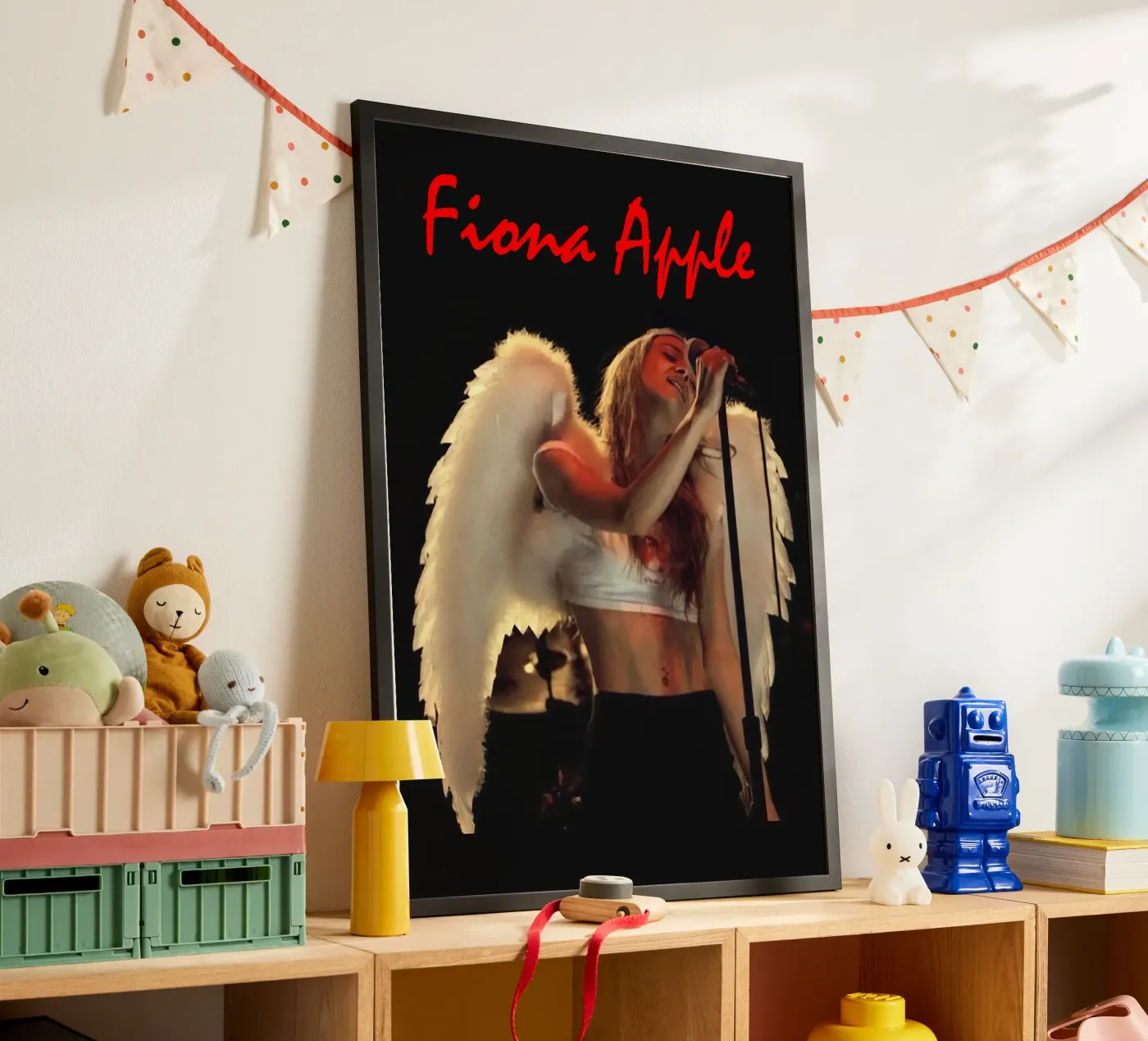 Fiona Apple Wings poster da Attaboy Dsgn