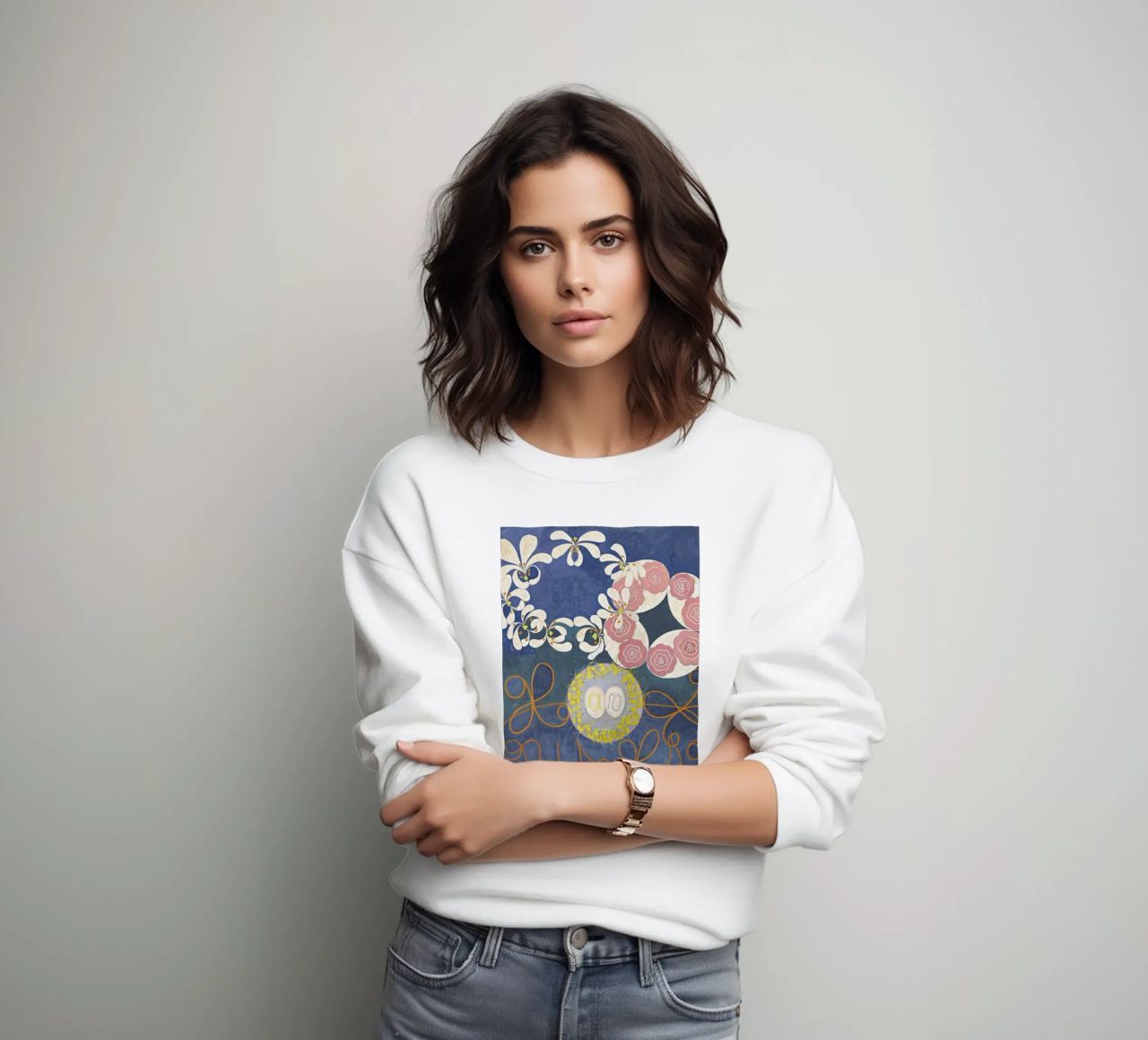 Hilma af Klint - The Ten Largest, No.1 III sweat de Vintage by JUNIQE