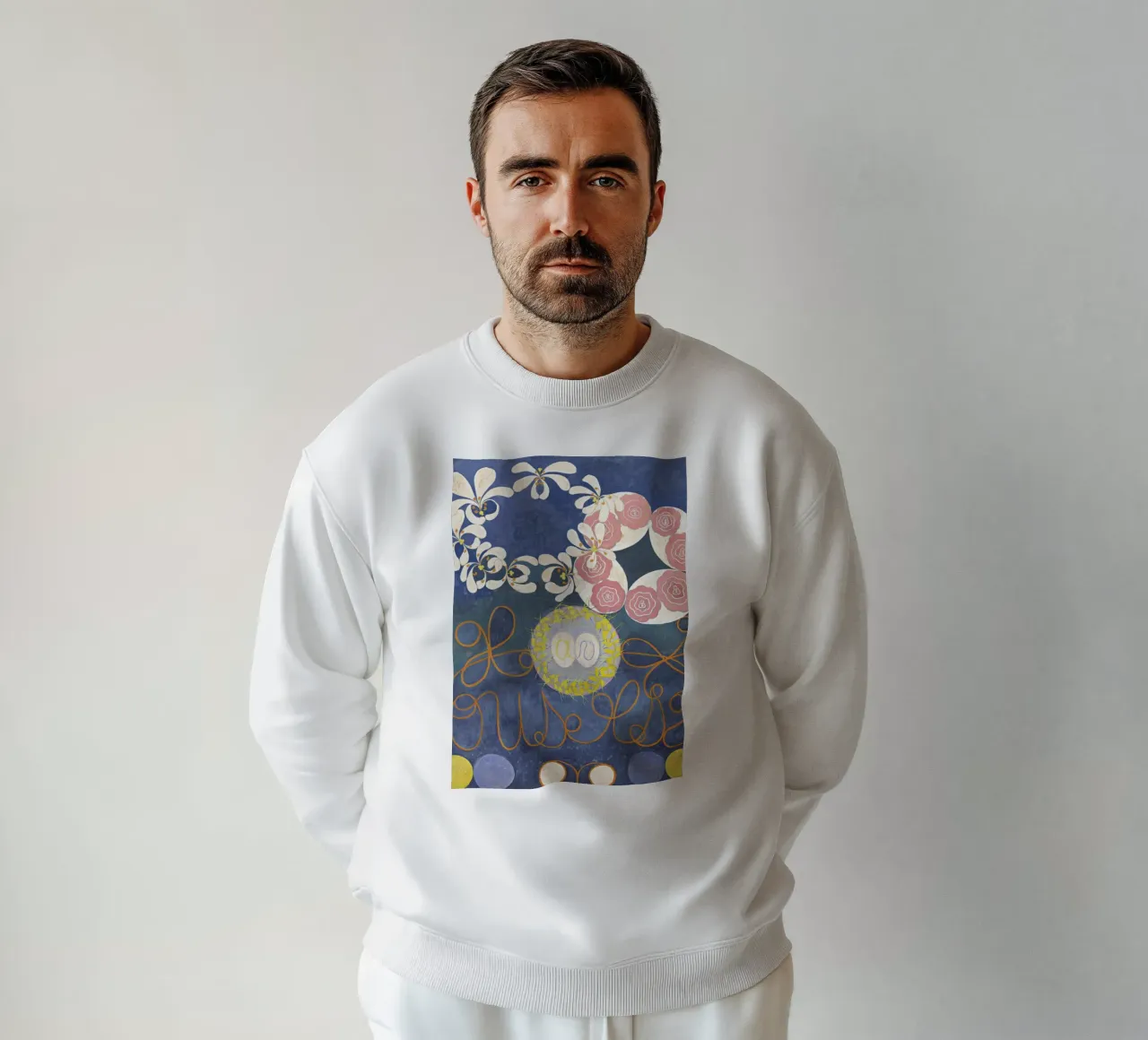 Hilma af Klint - The Ten Largest, No.1 III sweatshirt van Vintage by JUNIQE