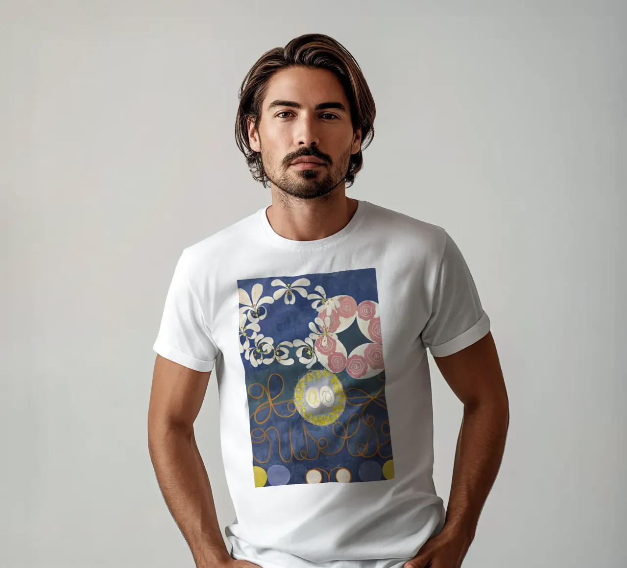 Hilma af Klint - The Ten Largest, No.1 III t-shirt da Vintage by JUNIQE