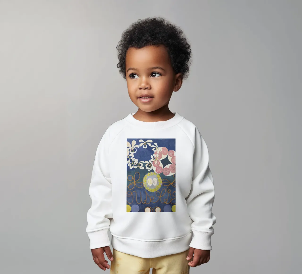 Hilma af Klint - The Ten Largest, No.1 III baby sweatshirt van Vintage by JUNIQE