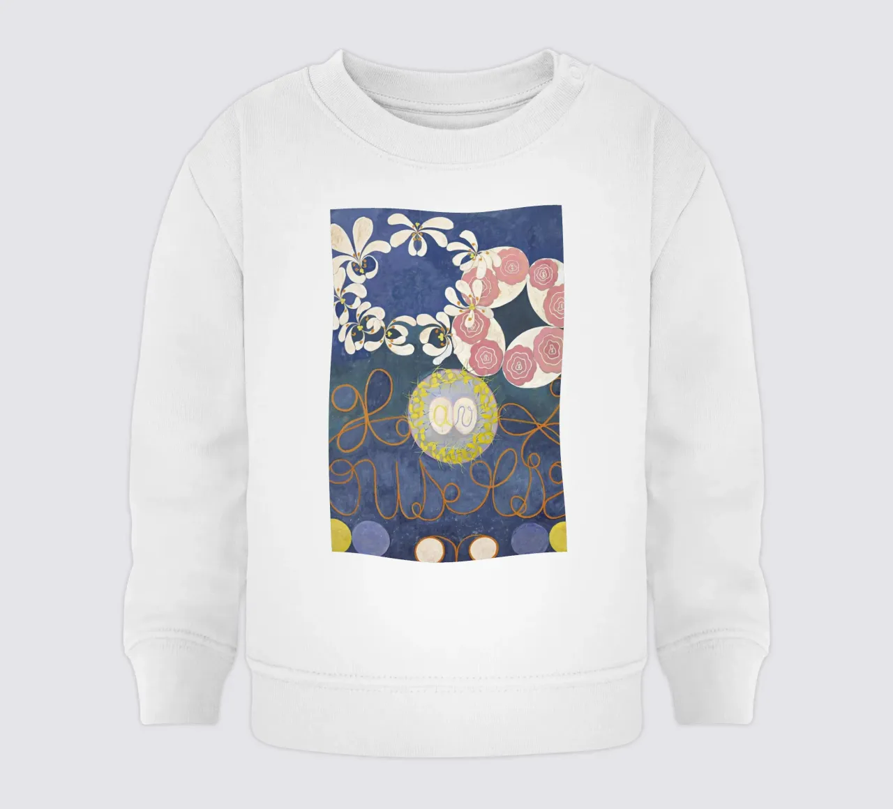 Hilma af Klint - The Ten Largest, No.1 III felpa neonato da Vintage by JUNIQE