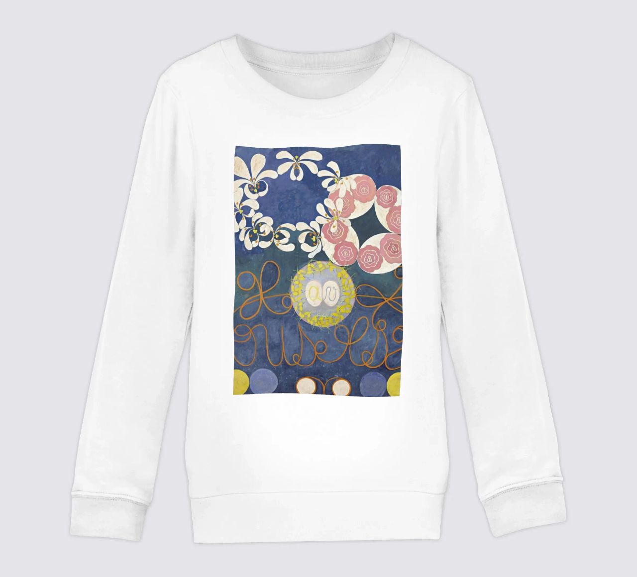 Hilma af Klint - The Ten Largest, No.1 III felpa bambino da Vintage by JUNIQE