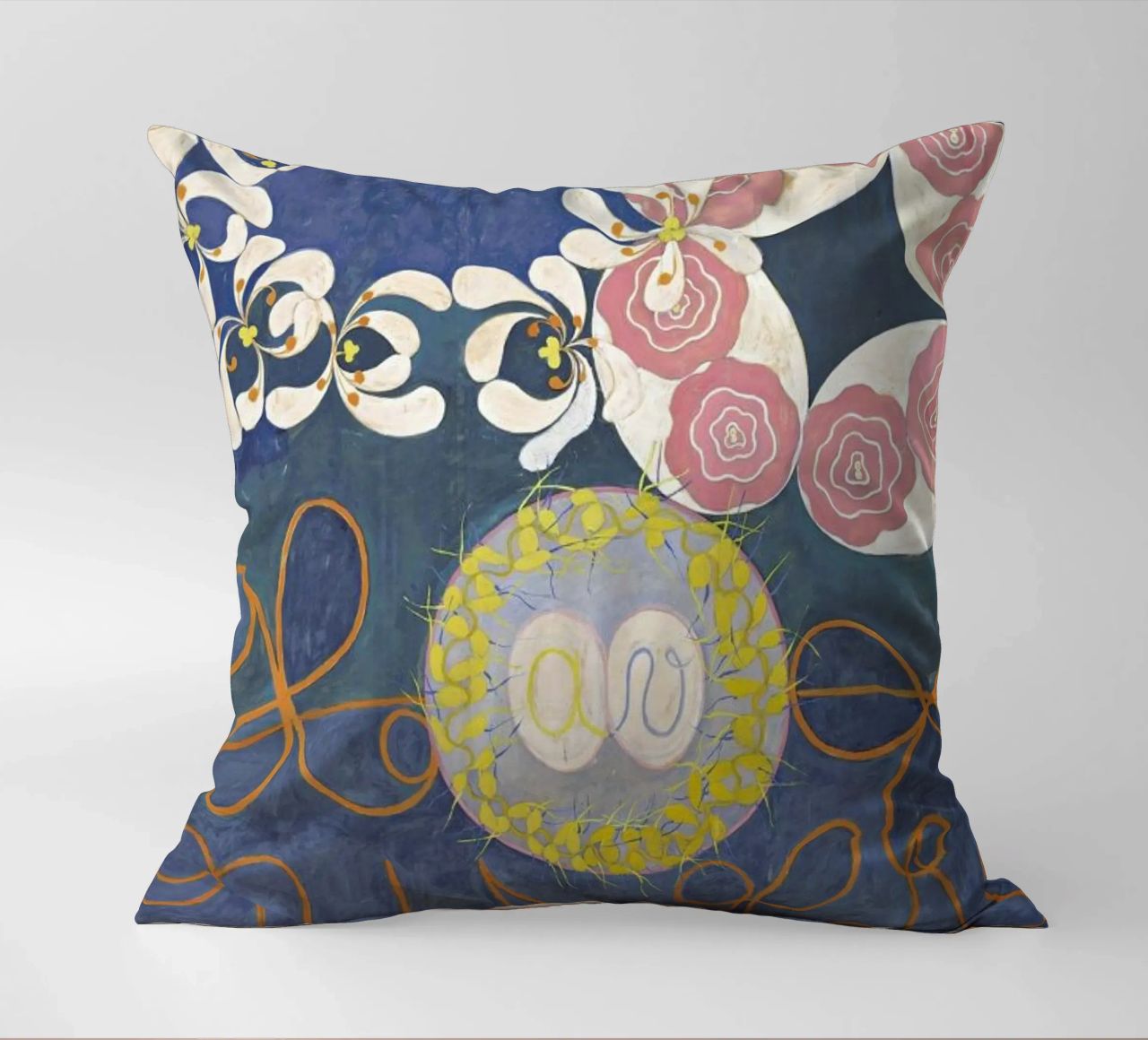 Hilma af Klint - The Ten Largest, No.1 III decorative cushion by Vintage by JUNIQE