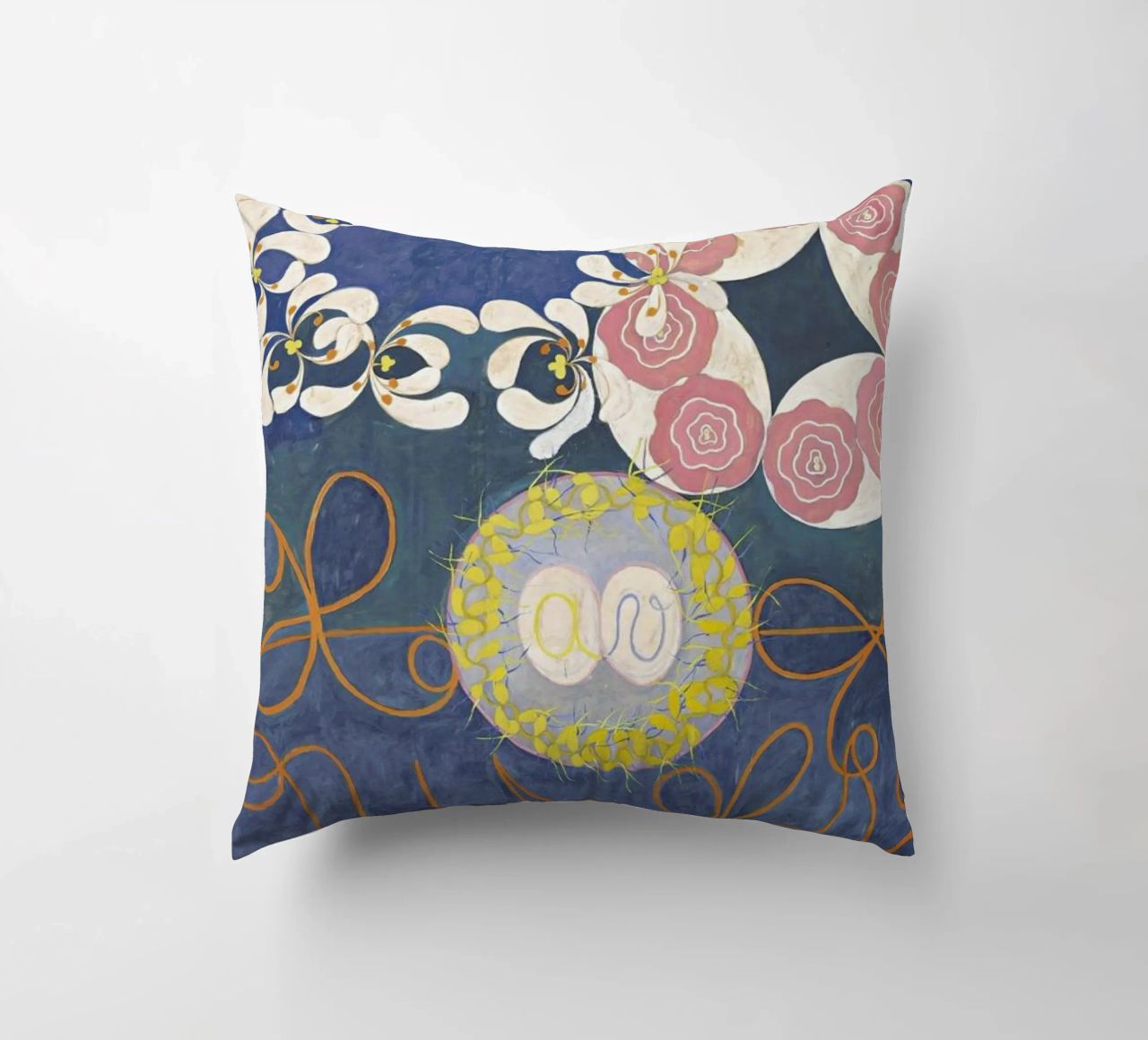Hilma af Klint - The Ten Largest, No.1 III decorative cushion by Vintage by JUNIQE