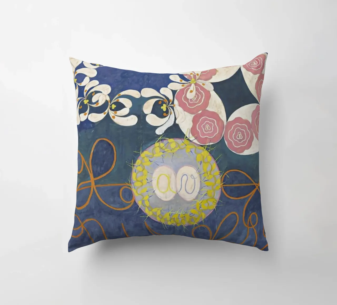 Hilma af Klint - The Ten Largest, No.1 III cuscino da Vintage by JUNIQE