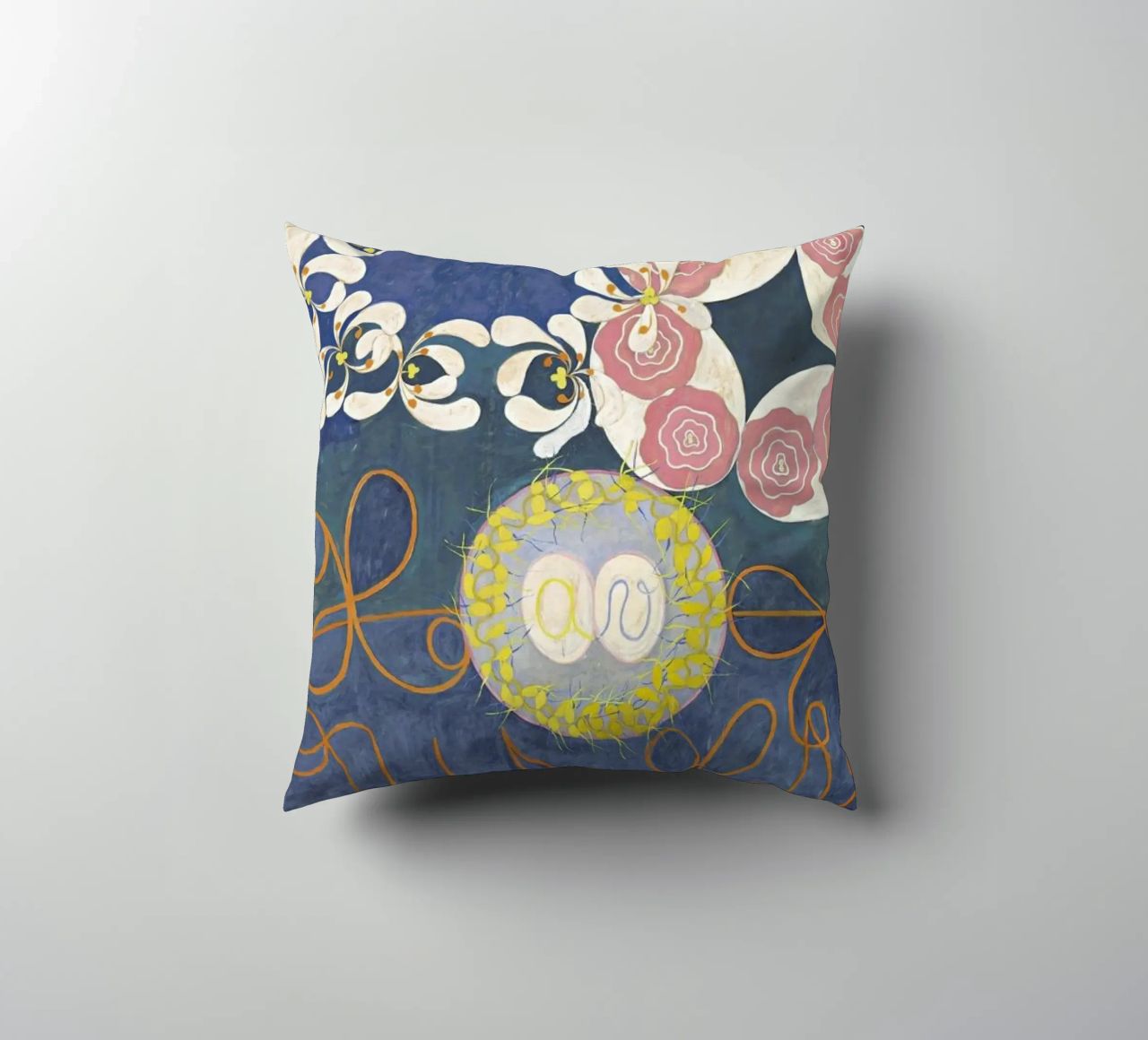Hilma af Klint - The Ten Largest, No.1 III decorative cushion by Vintage by JUNIQE