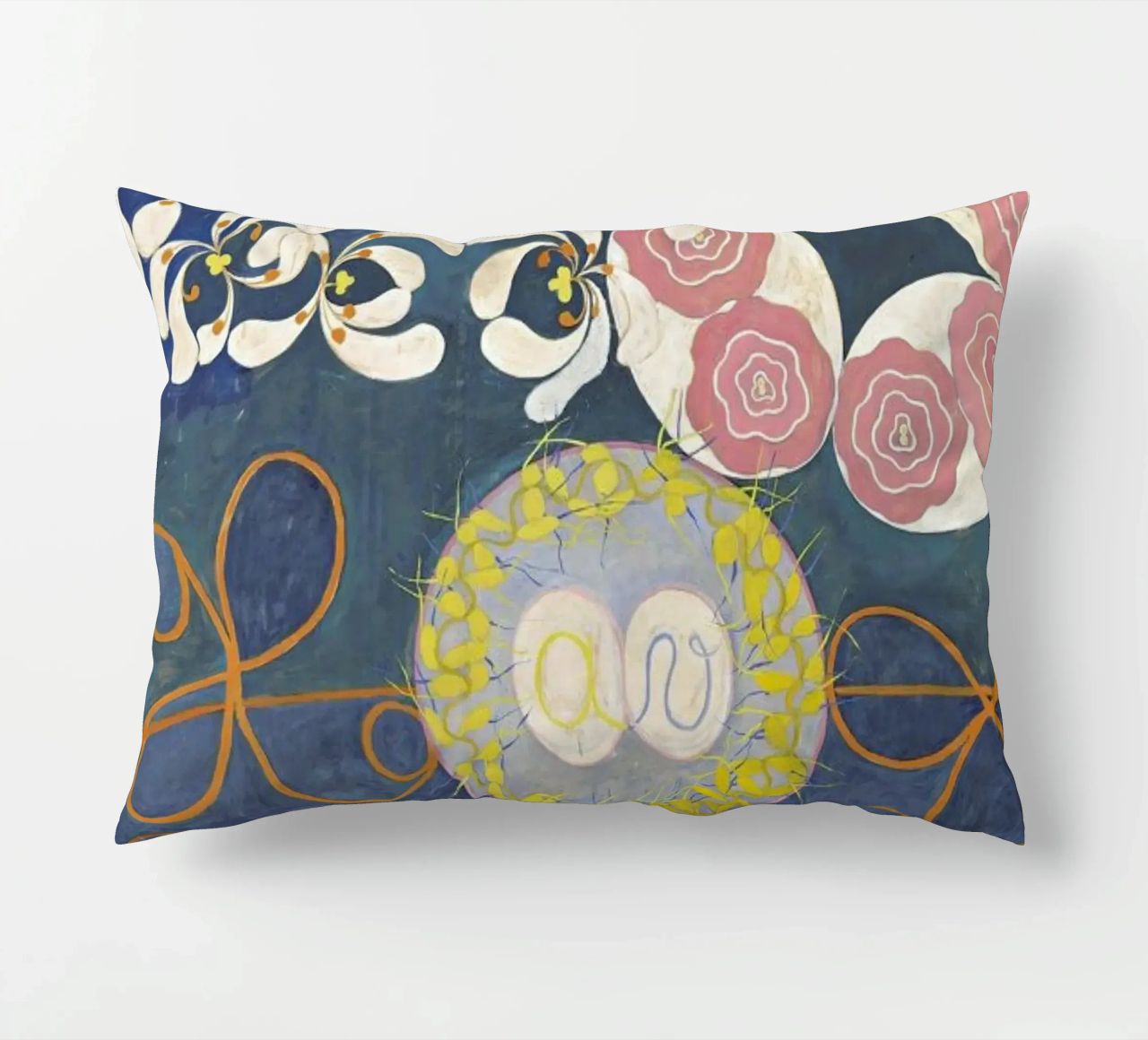 Hilma af Klint - The Ten Largest, No.1 III decorative cushion by Vintage by JUNIQE
