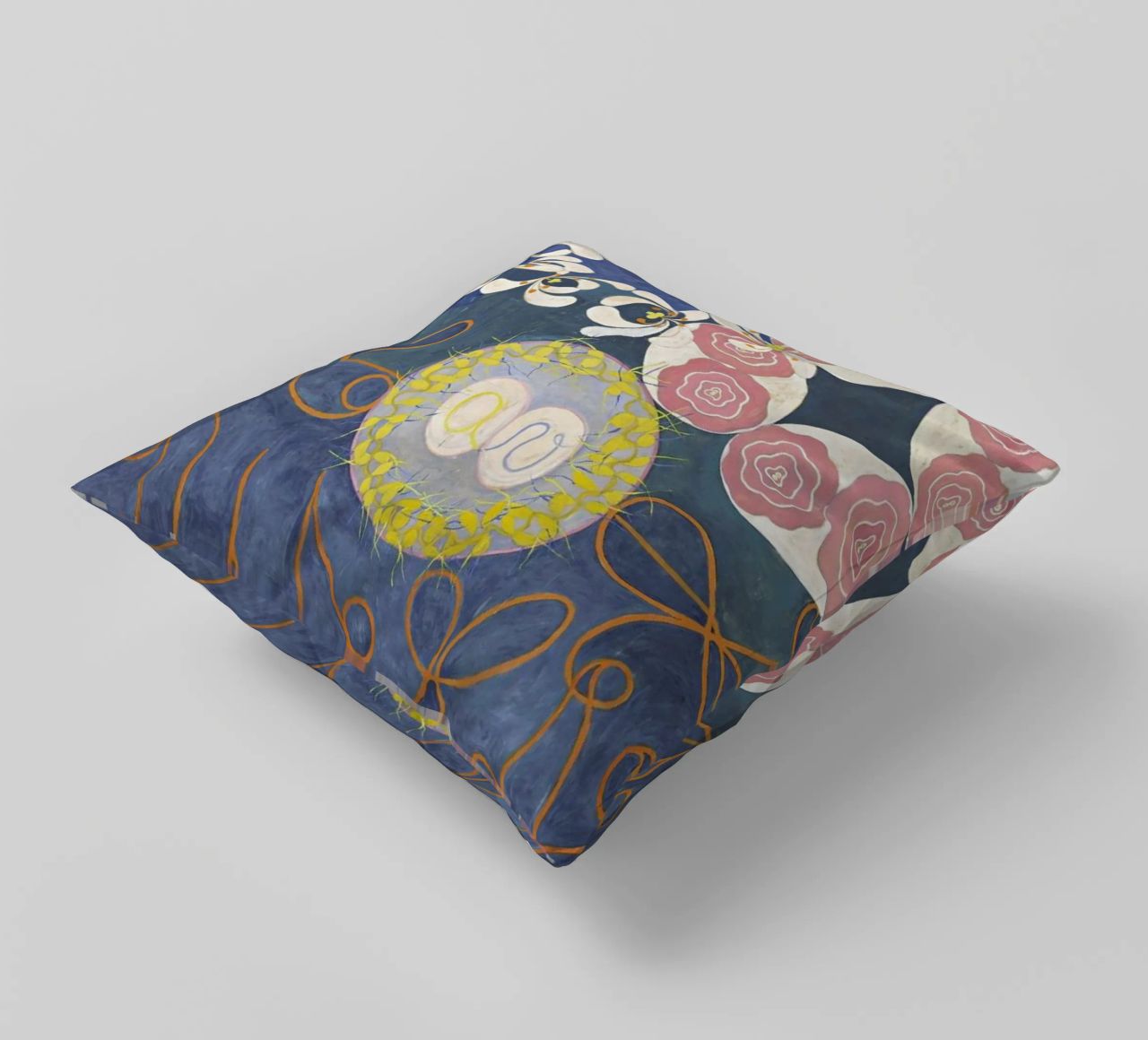 Hilma af Klint - The Ten Largest, No.1 III decorative cushion by Vintage by JUNIQE