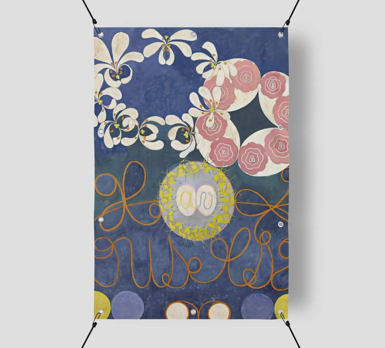 Hilma af Klint - The Ten Largest, No.1 III lonas publicitarias de Vintage by JUNIQE