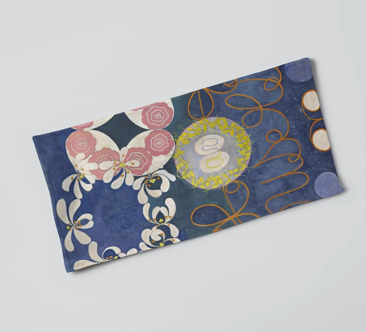 Hilma af Klint - The Ten Largest, No.1 III badhanddoek van Vintage by JUNIQE