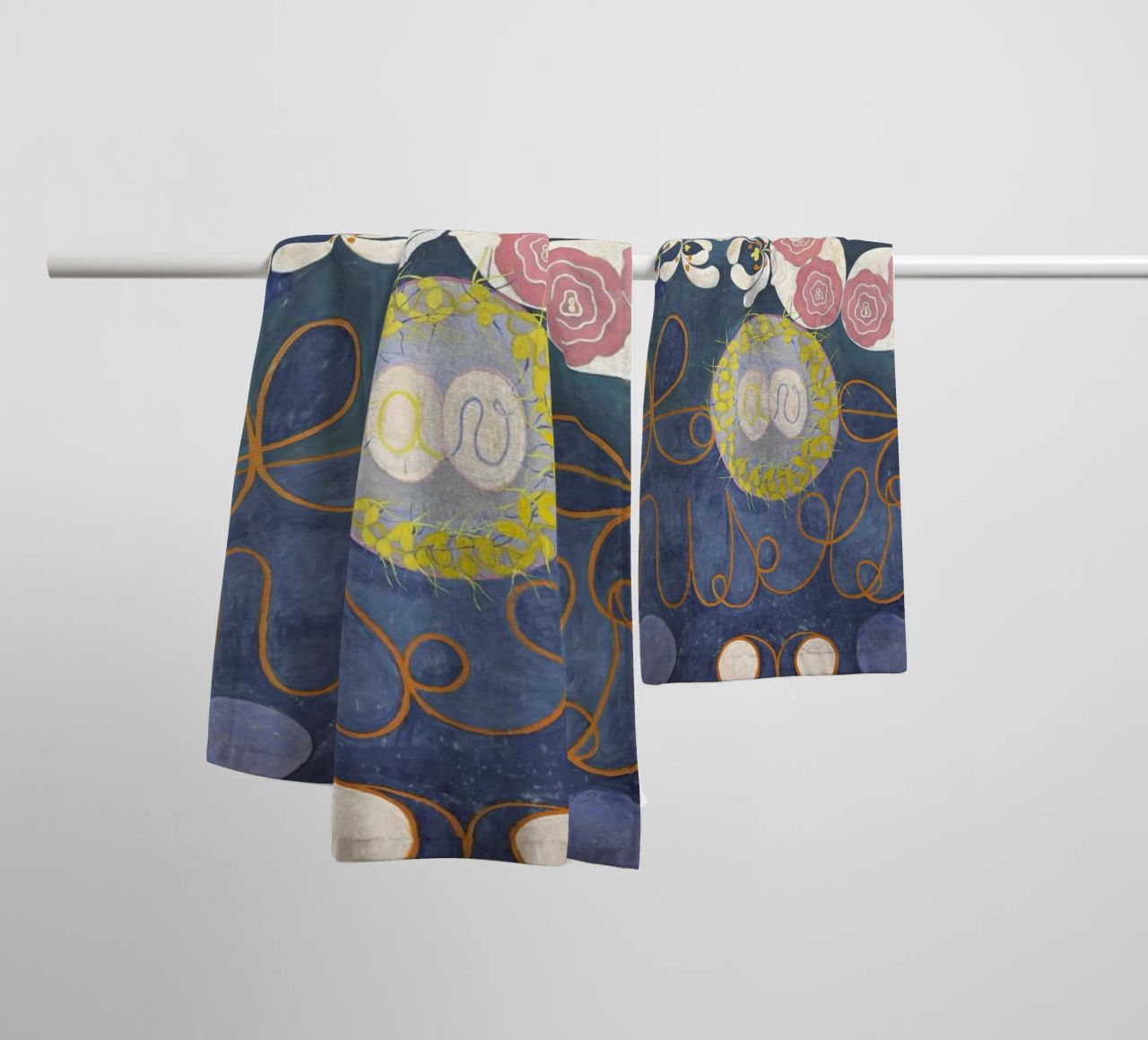 Hilma af Klint - The Ten Largest, No.1 III serviette de bain de Vintage by JUNIQE