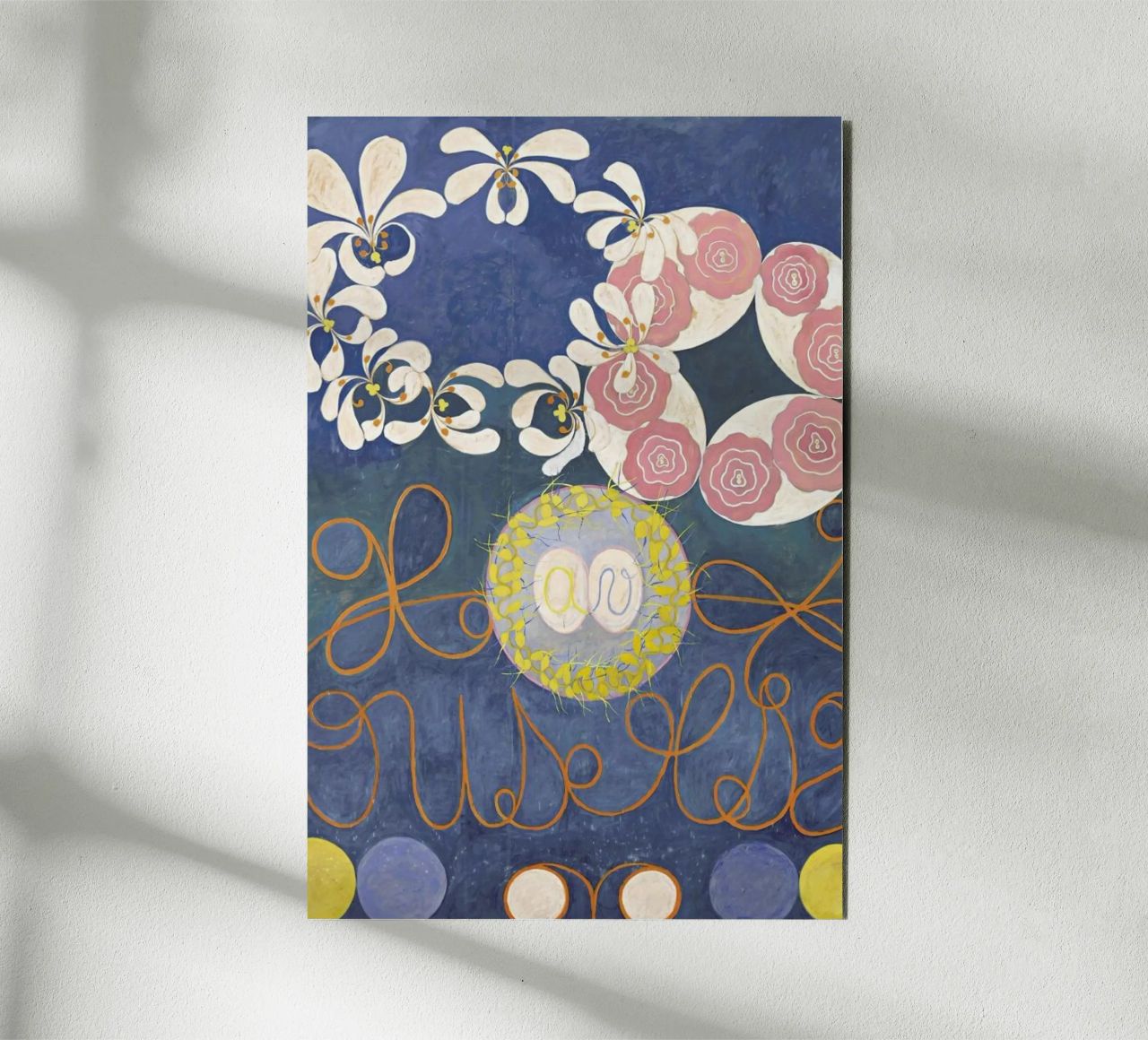 Hilma af Klint - The Ten Largest, No.1 III alluminio dibond da Vintage by JUNIQE