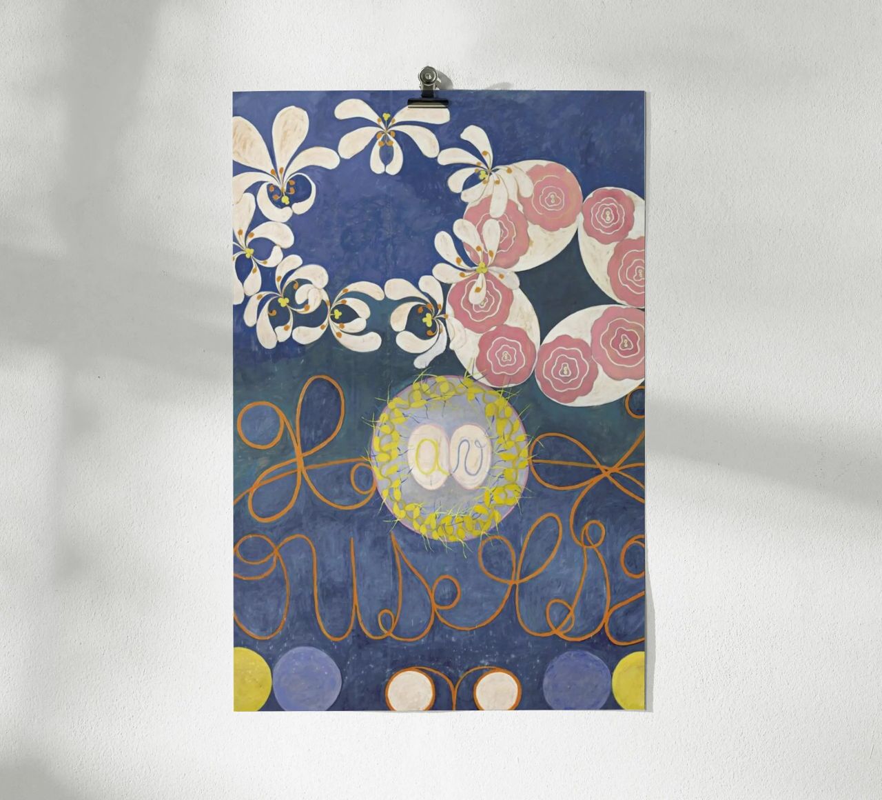 Hilma af Klint - The Ten Largest, No.1 III poster de Vintage by JUNIQE