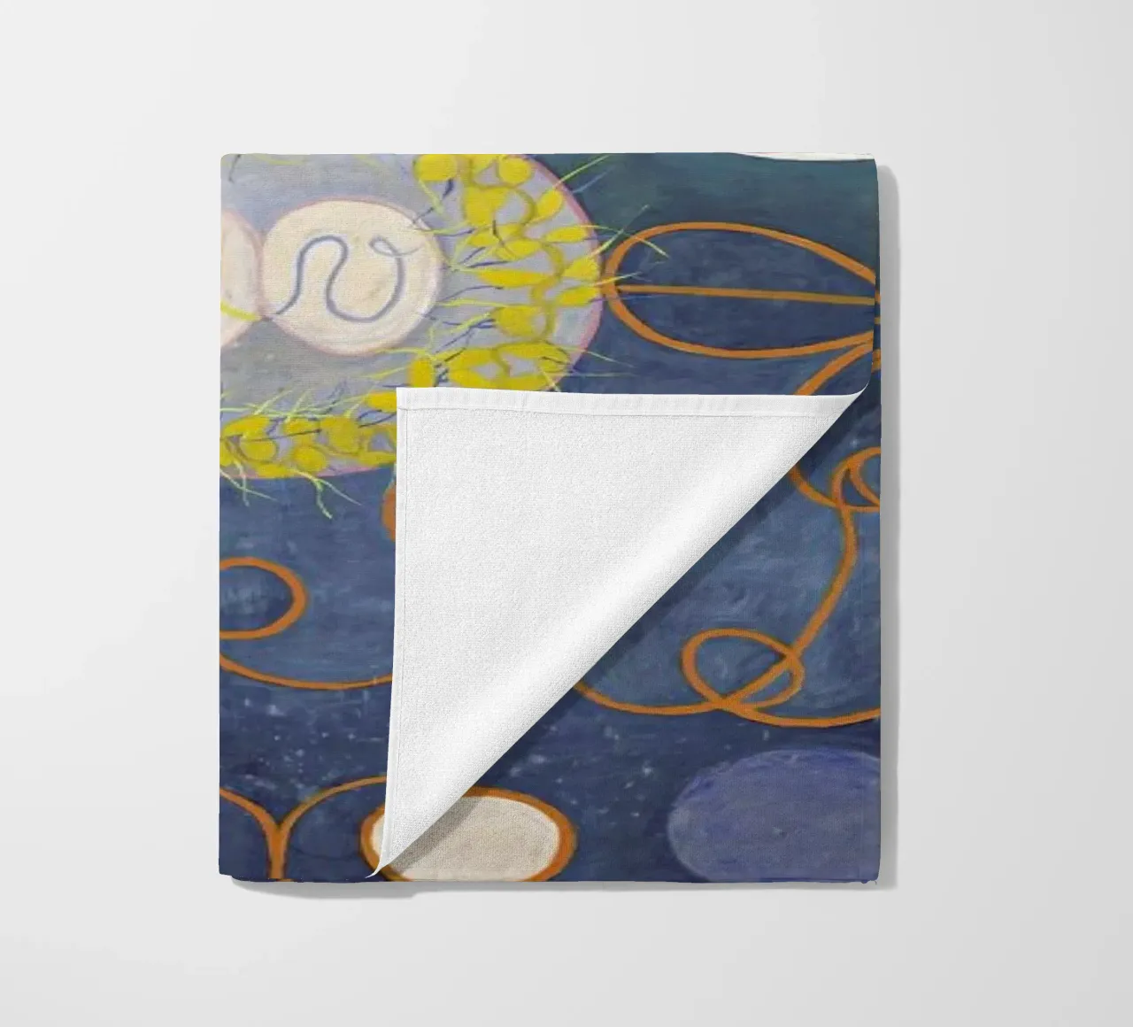 Hilma af Klint - The Ten Largest, No.1 III toalla de playa de Vintage by JUNIQE