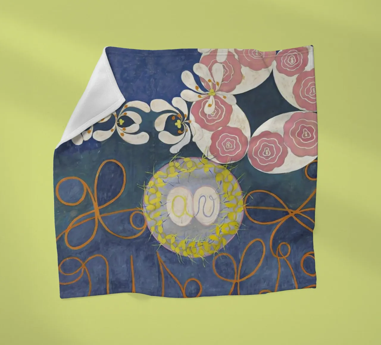 Hilma af Klint - The Ten Largest, No.1 III coperta in pile da Vintage by JUNIQE