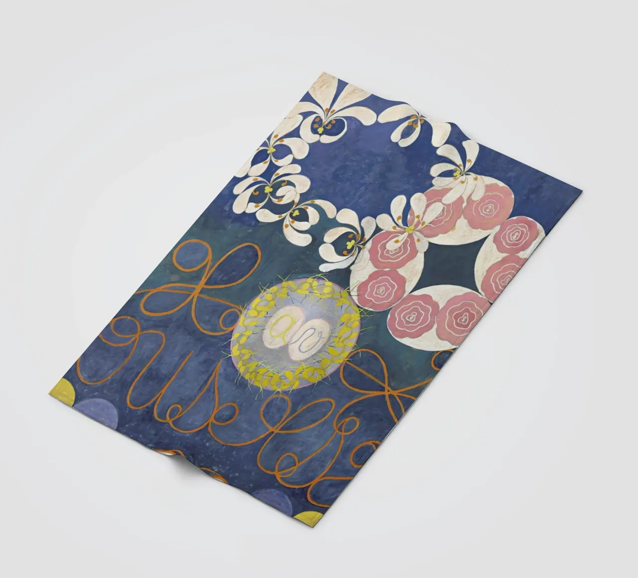 Hilma af Klint - The Ten Largest, No.1 III coperta in pile da Vintage by JUNIQE