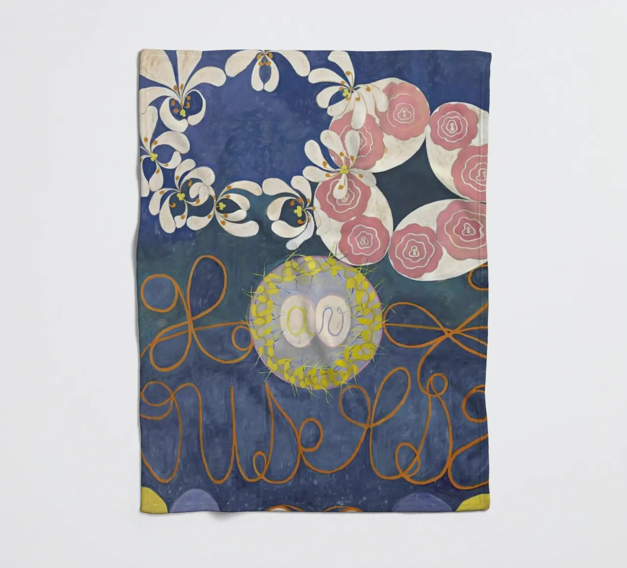 Hilma af Klint - The Ten Largest, No.1 III coperta in pile da Vintage by JUNIQE
