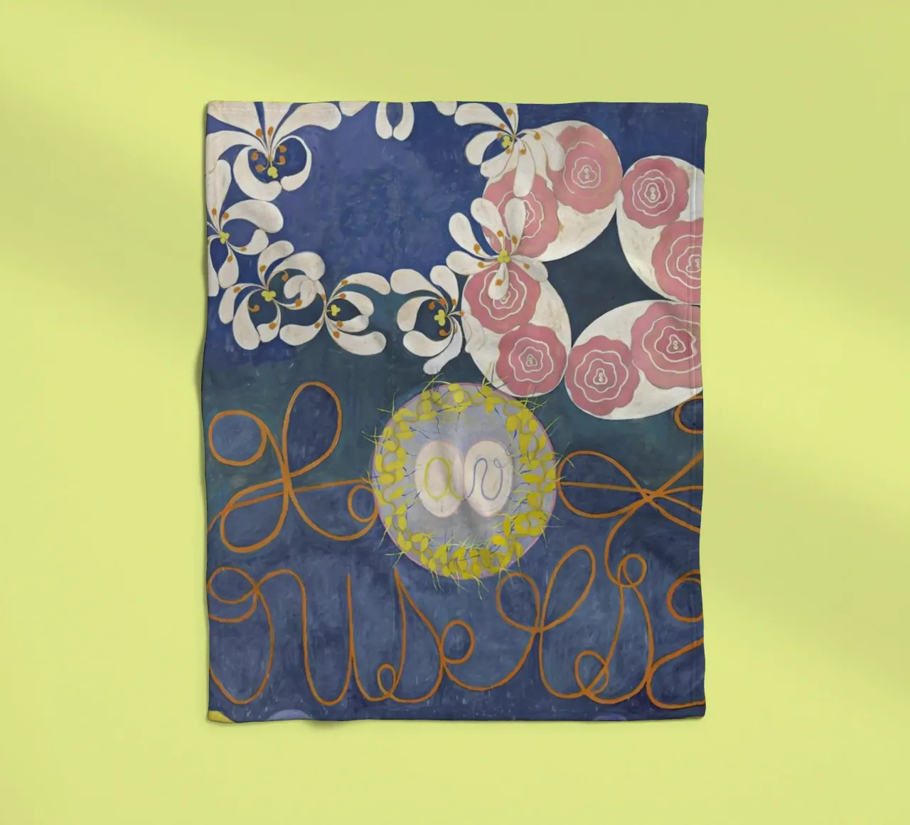 Hilma af Klint - The Ten Largest, No.1 III coperta in pile da Vintage by JUNIQE