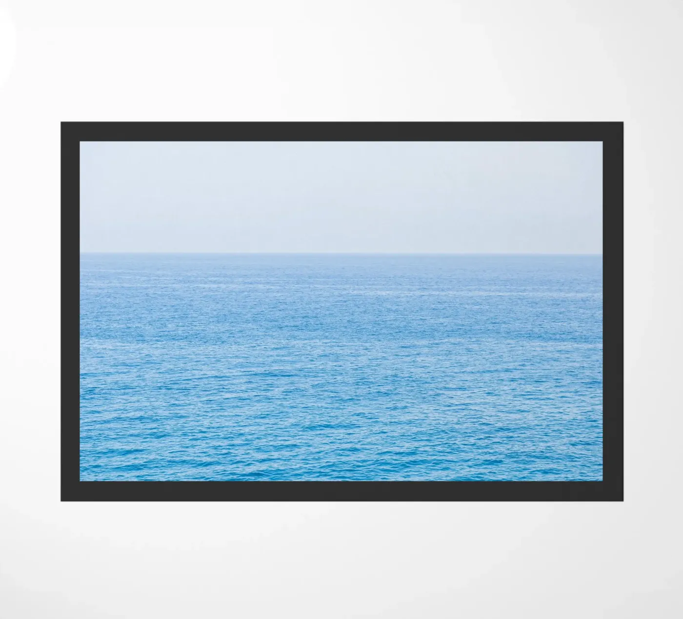 Blue doormat by photolovers