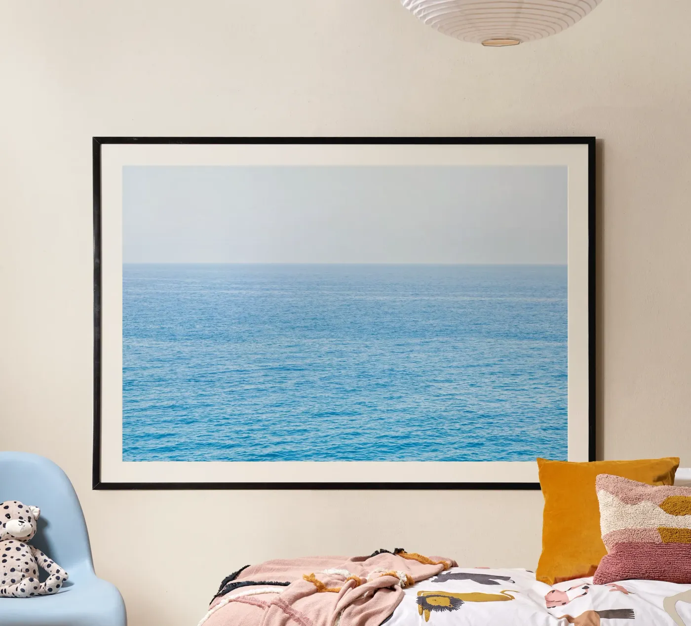 Blue poster by photolovers