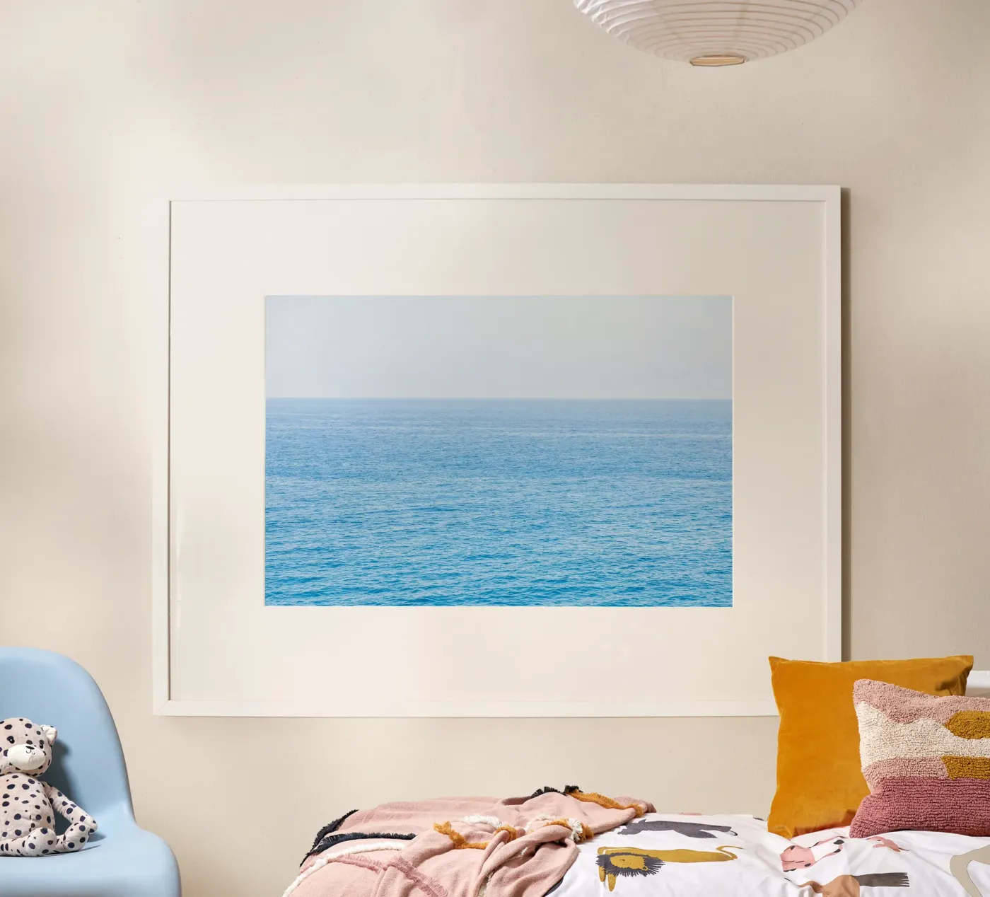 Blue poster by photolovers
