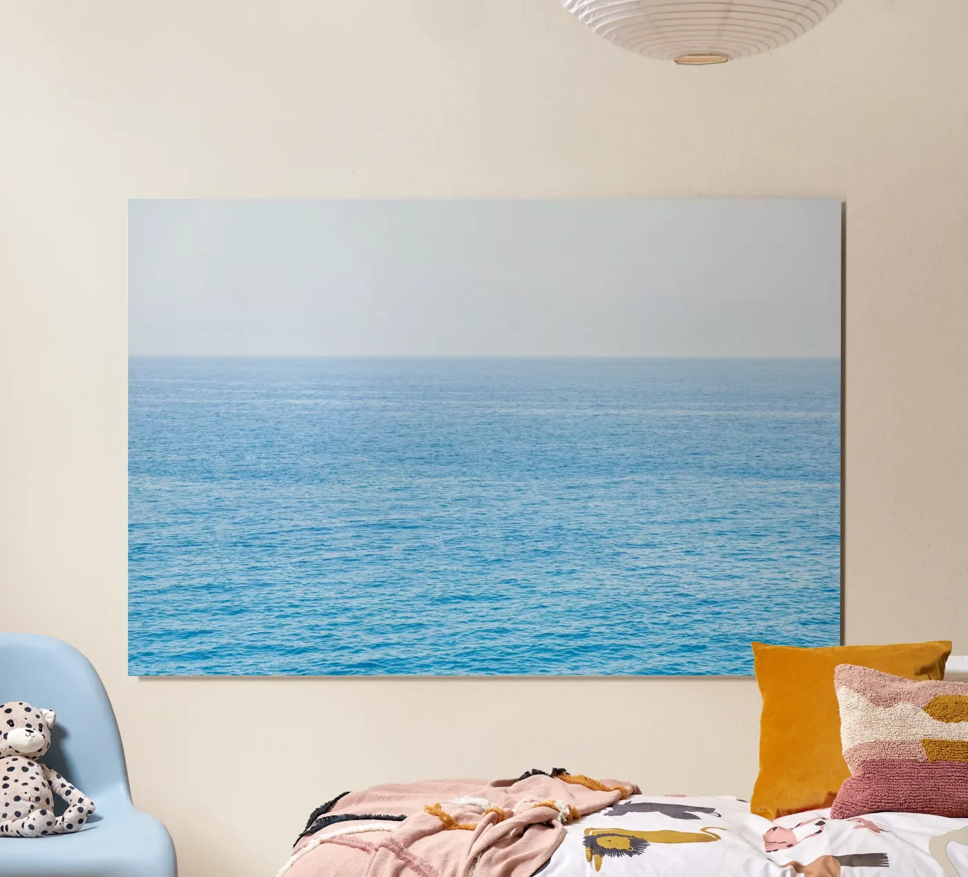 Blue poster by photolovers