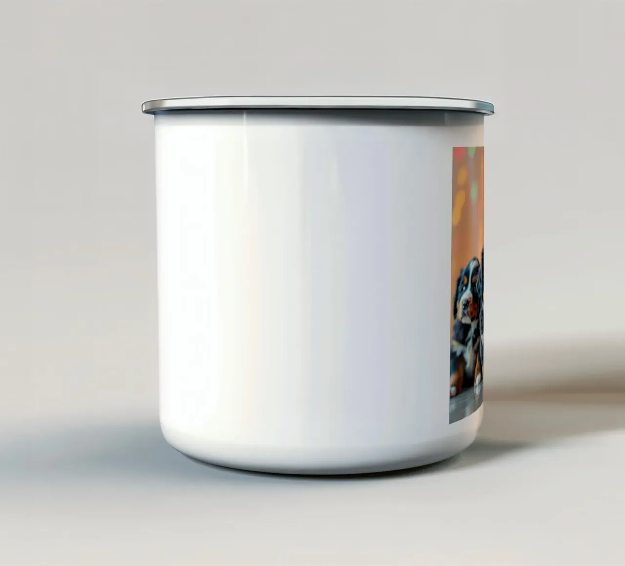 cuccioli carini #124 tazza in smalto da Yumis.Beargang.and.Me