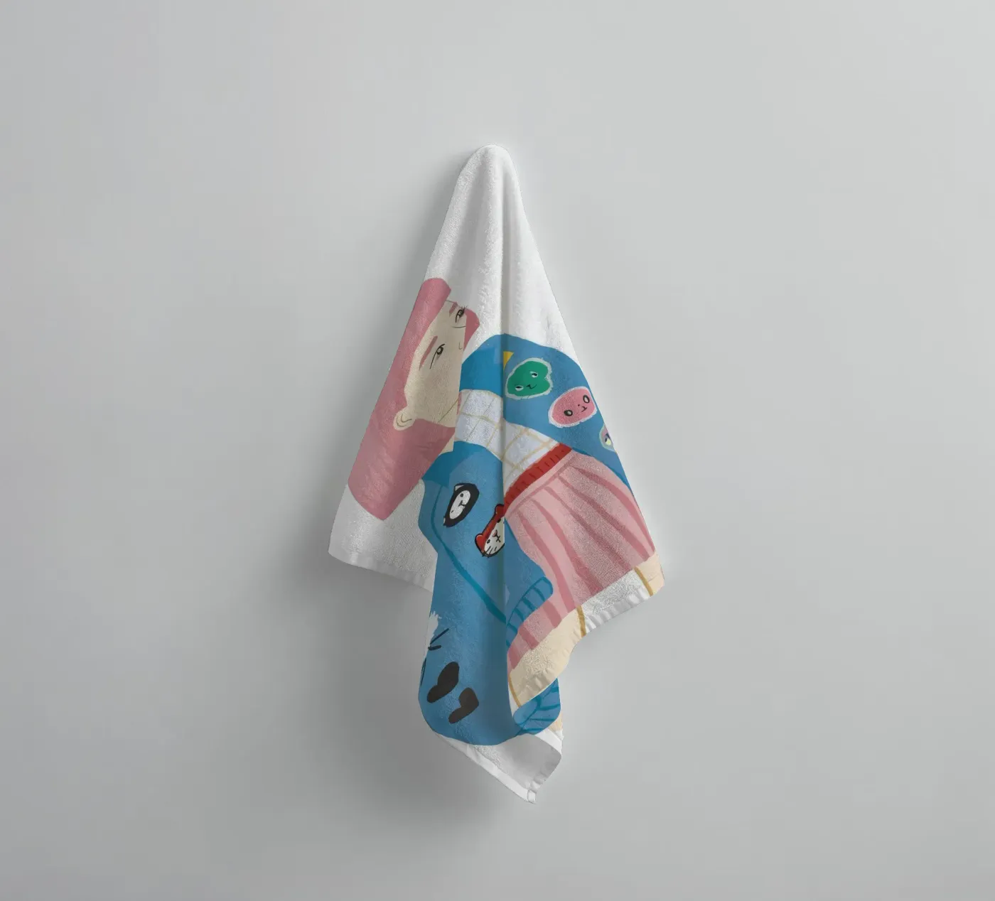 Patch Jacket Meisje badhanddoek van Aurora Muse