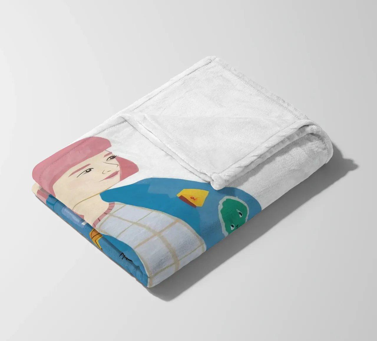 Patch Jacket Meisje fleecedeken van Aurora Muse