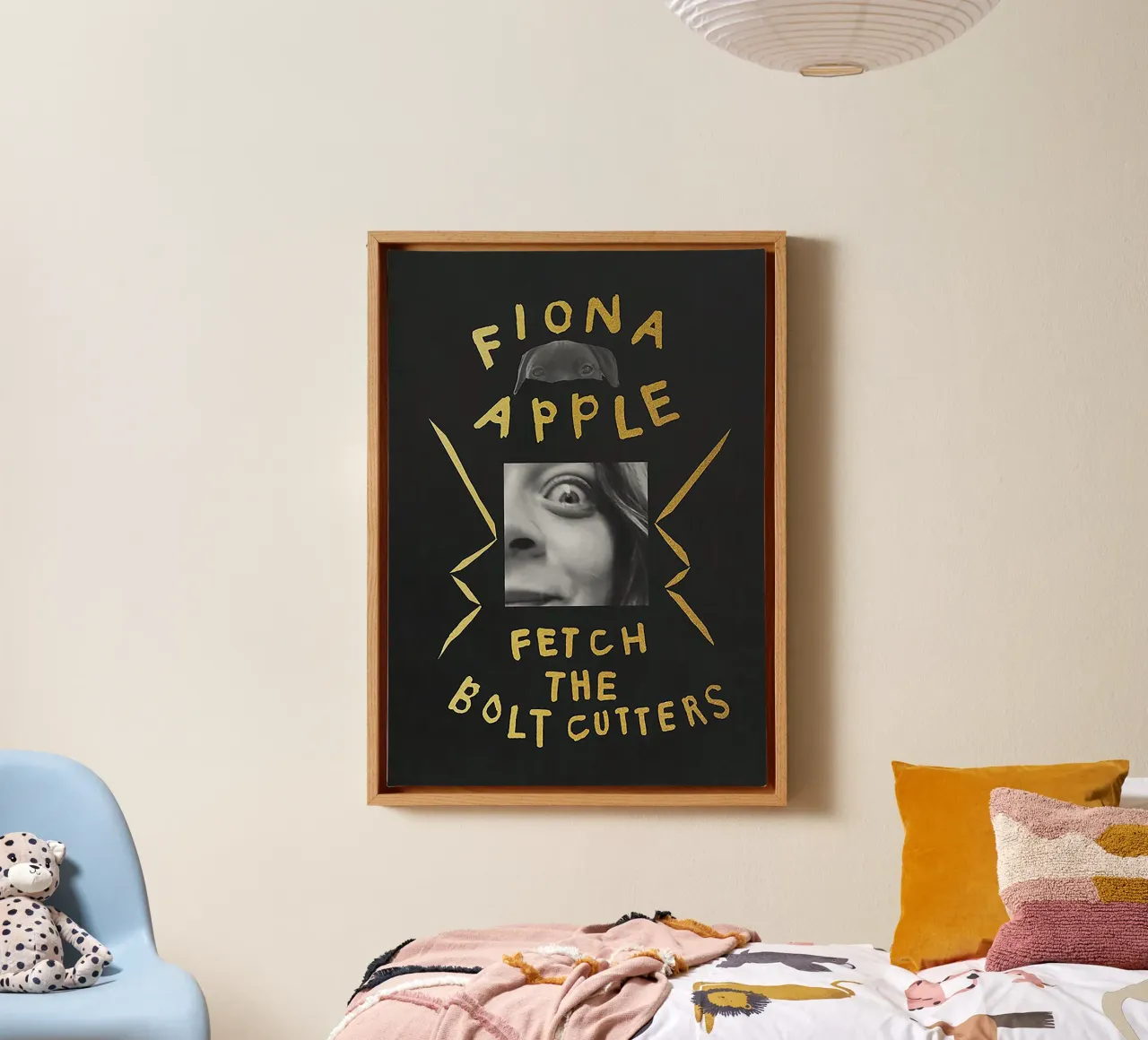 Fiona Apple / Fetch the Bolt Cutters tela con Cornice a cassetta da Attaboy Dsgn
