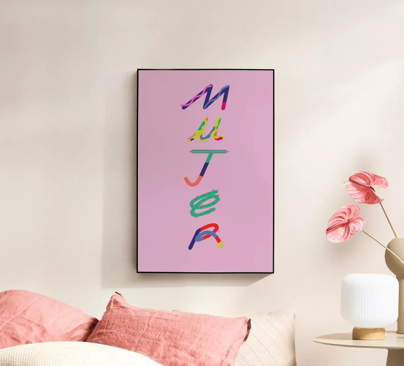 Mujer plexiglass da Mariery Young