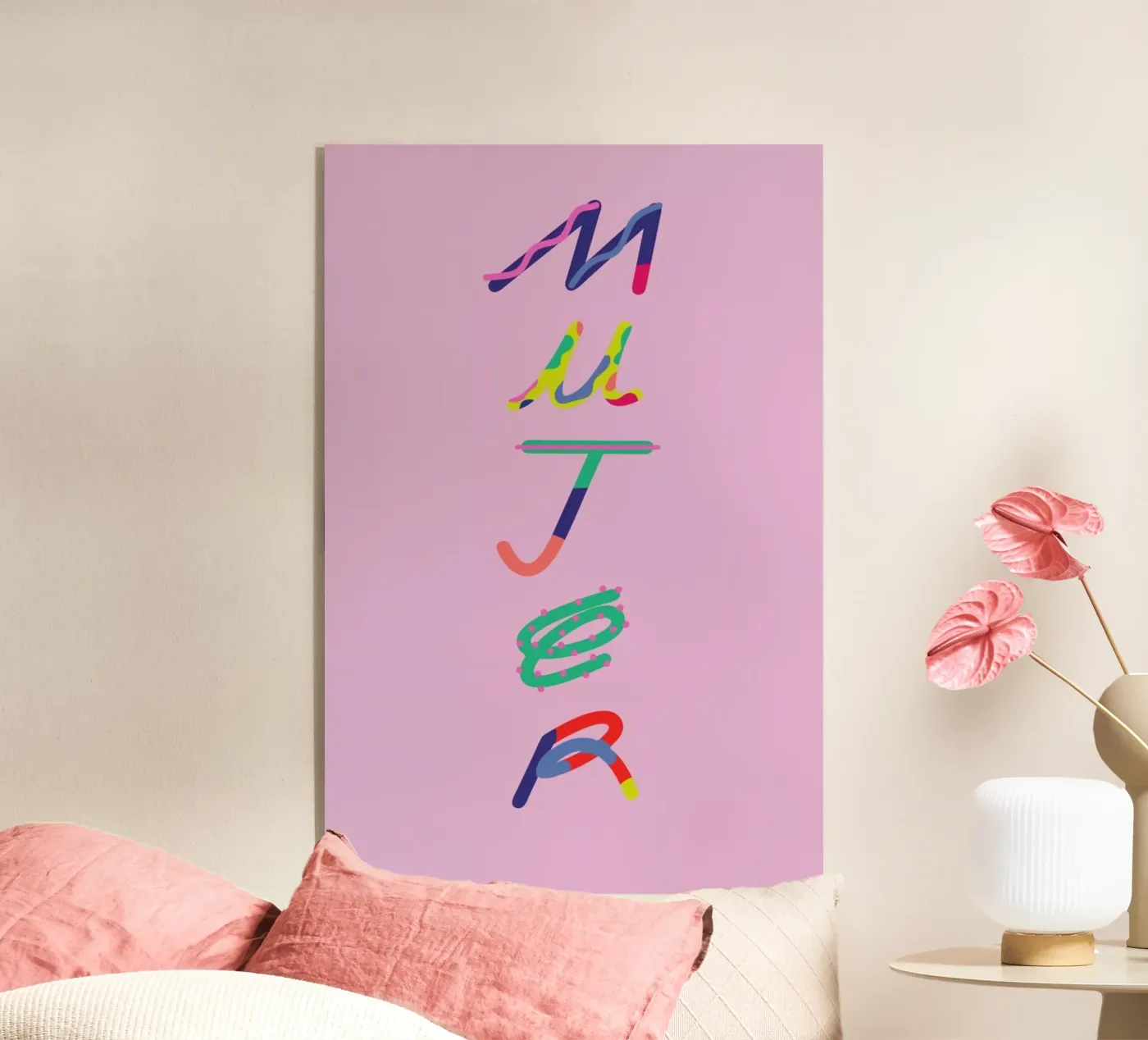 Mujer plexiglass da Mariery Young