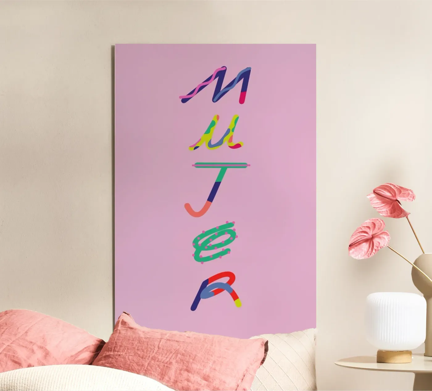 Mujer alluminio dibond da Mariery Young