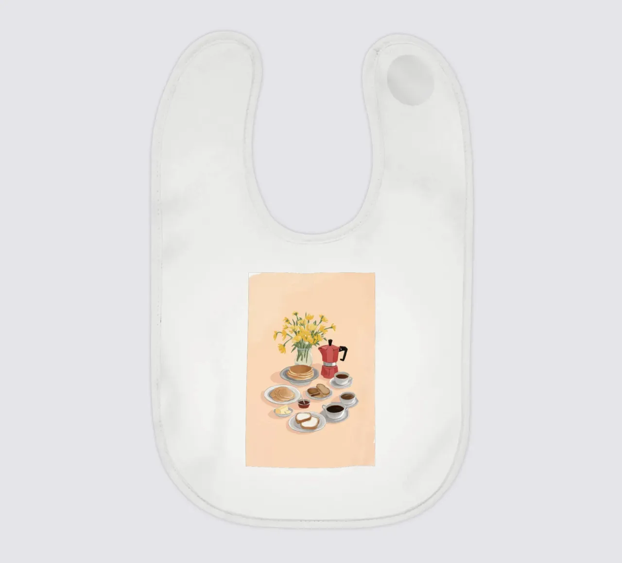 Caffè e narcisi bavaglino da Aurora Muse