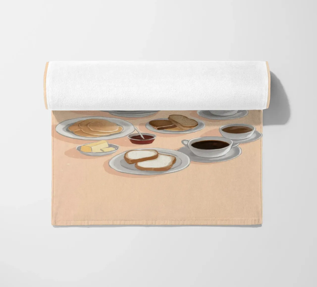 Coffee and Daffodils telo mare da Aurora Muse