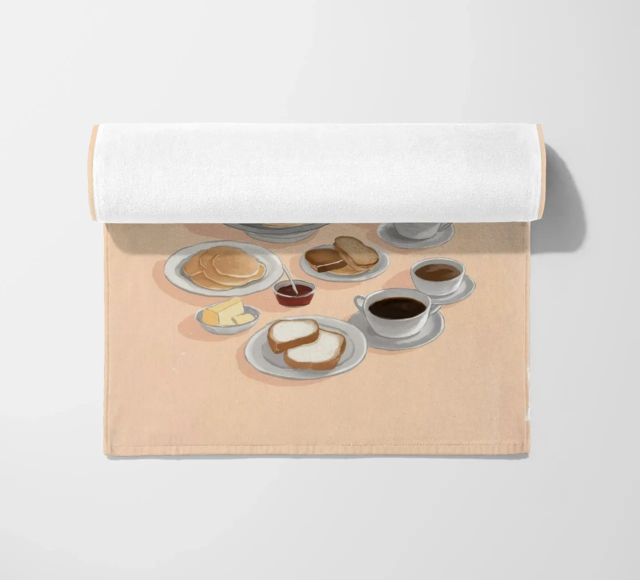 Coffee and Daffodils telo mare da Aurora Muse