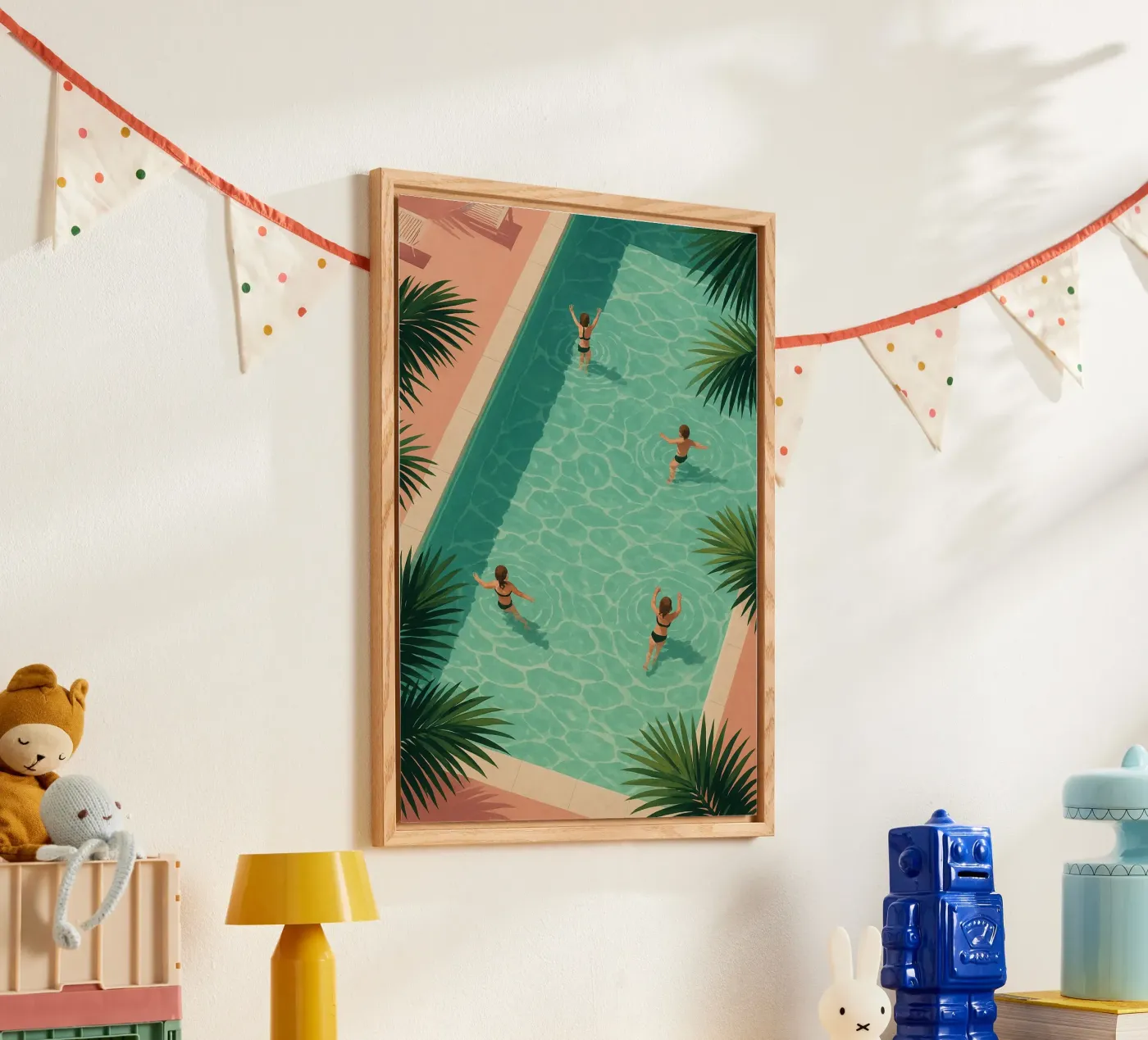 Floating Afternoon plexiglas de Tinyverse Studio