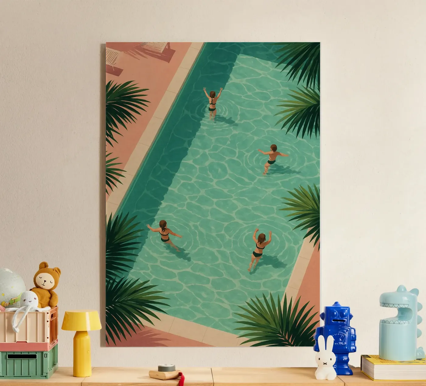 Floating Afternoon plexiglas de Tinyverse Studio