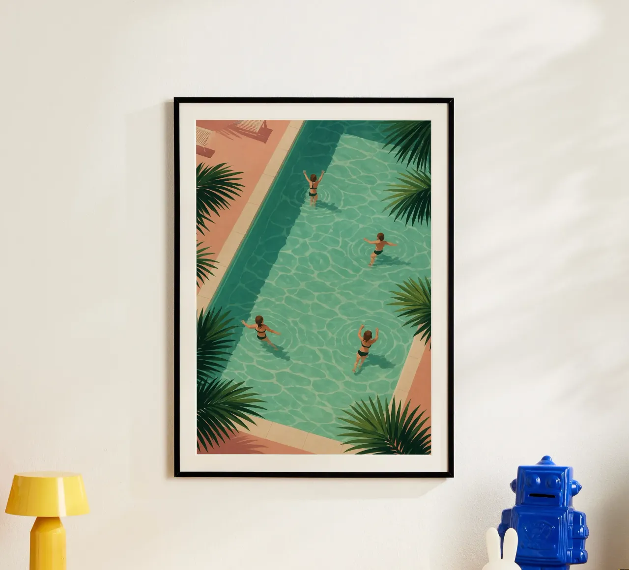 Floating Afternoon poster da Tinyverse Studio