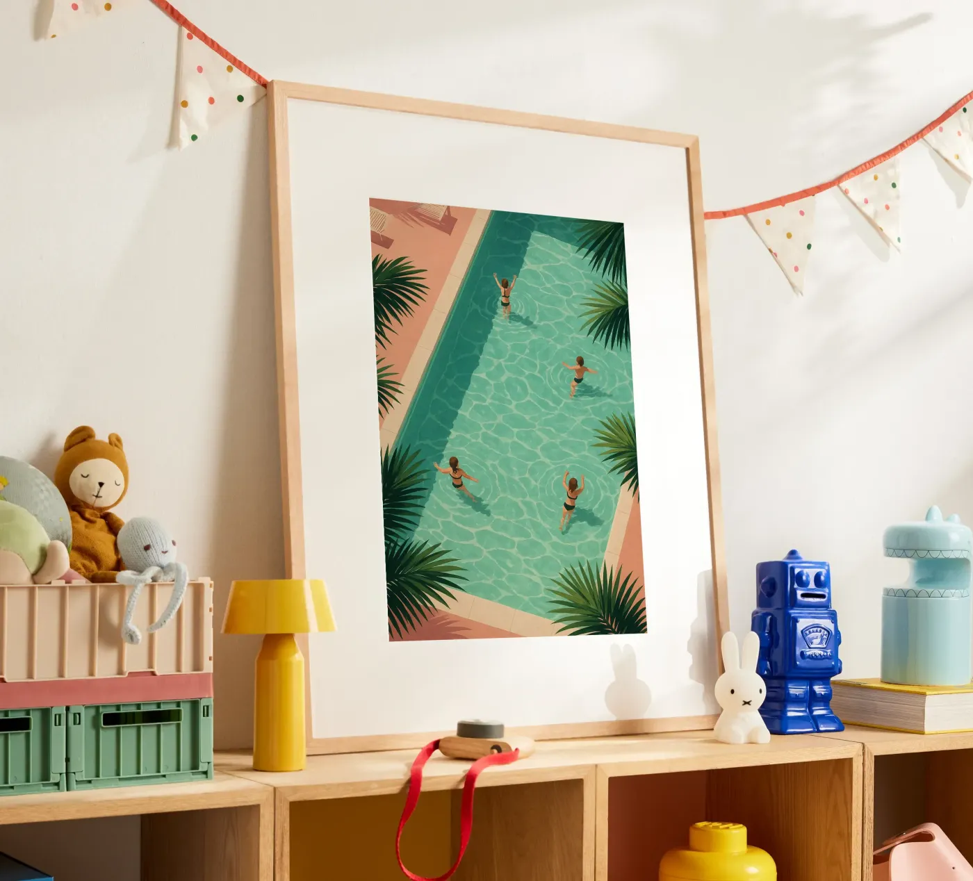 Floating Afternoon poster da Tinyverse Studio
