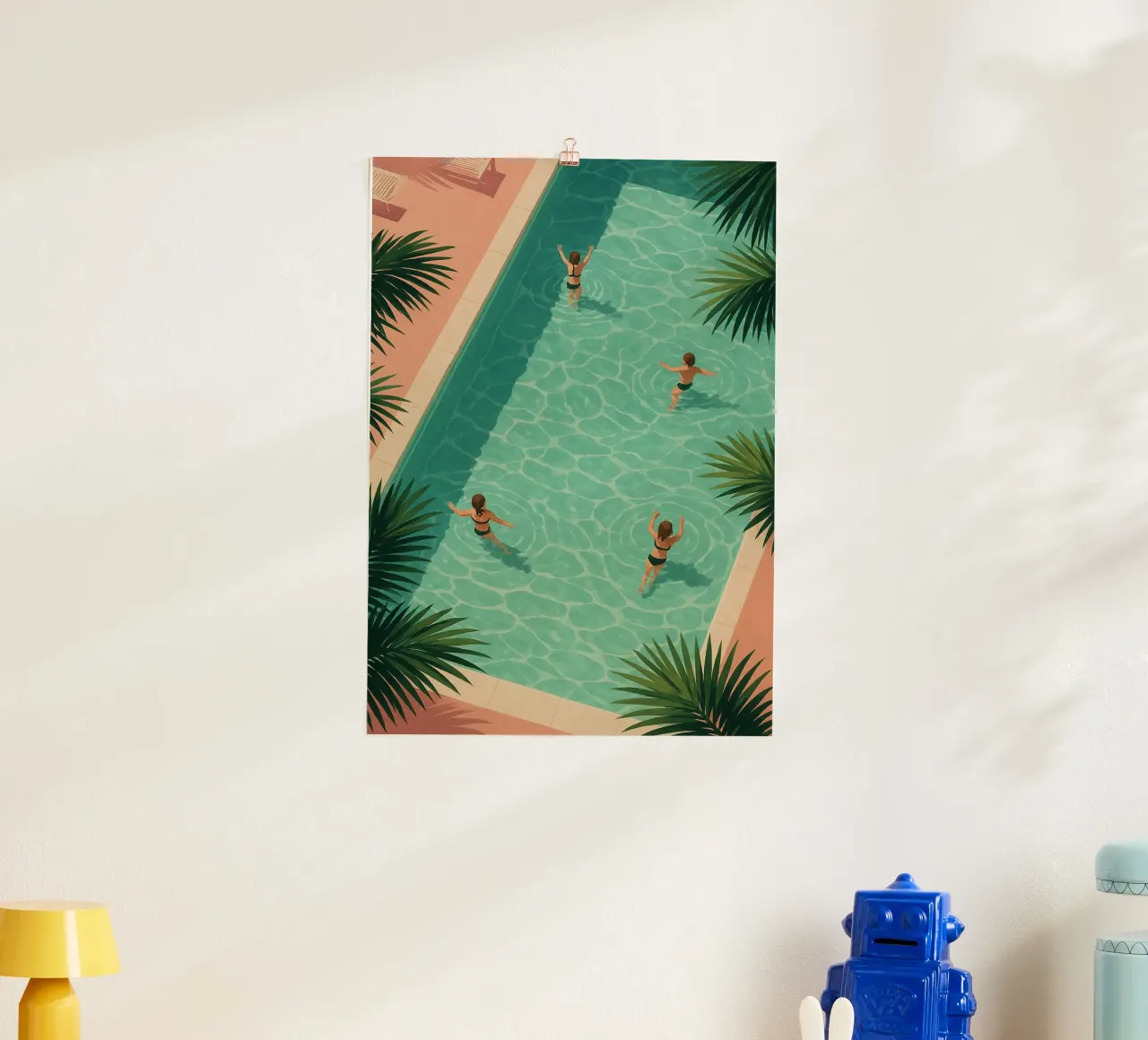 Floating Afternoon poster da Tinyverse Studio