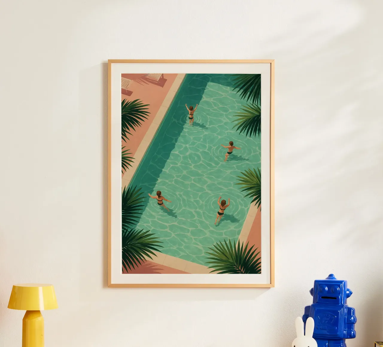 Floating Afternoon poster da Tinyverse Studio
