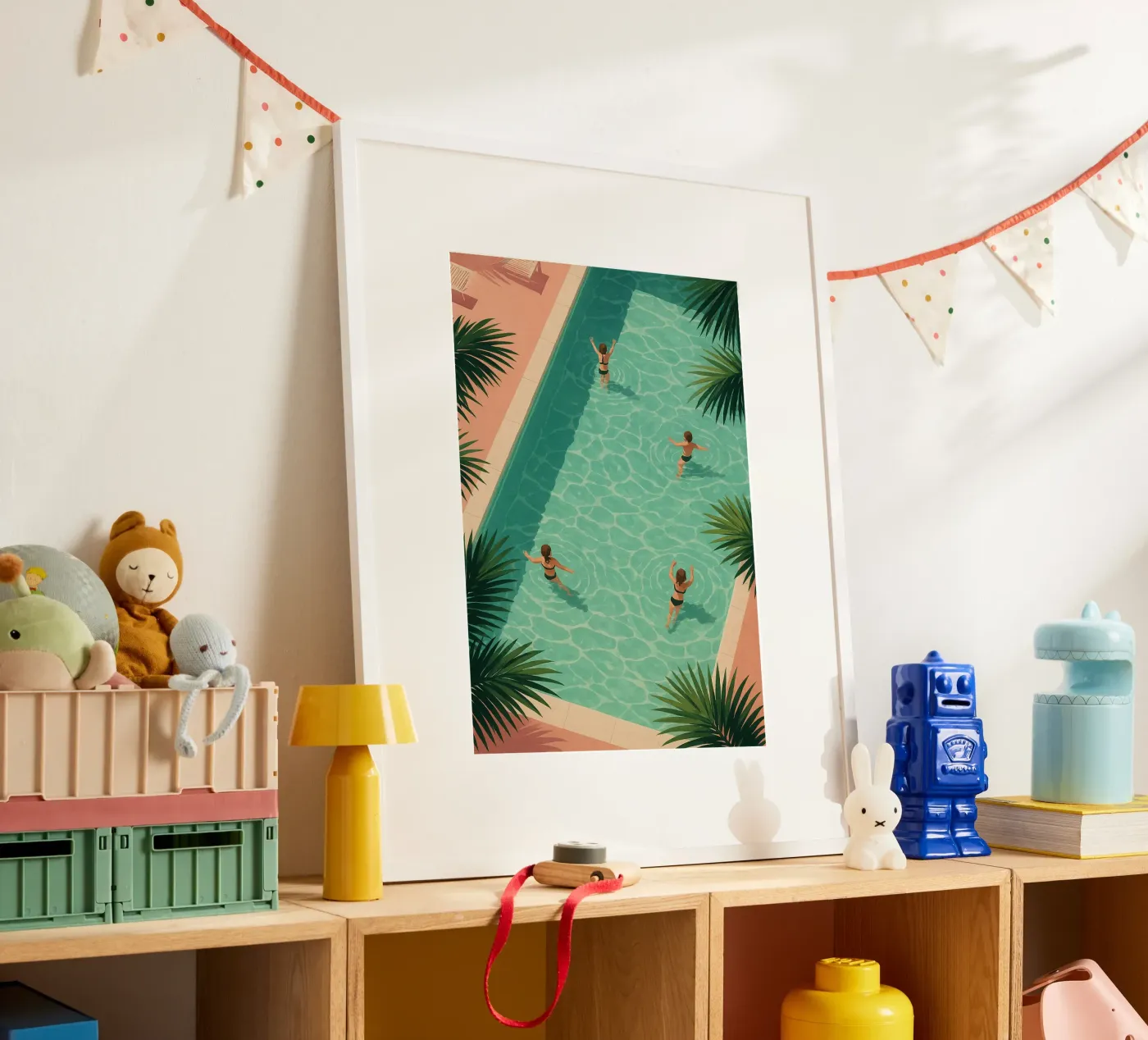 Floating Afternoon poster da Tinyverse Studio